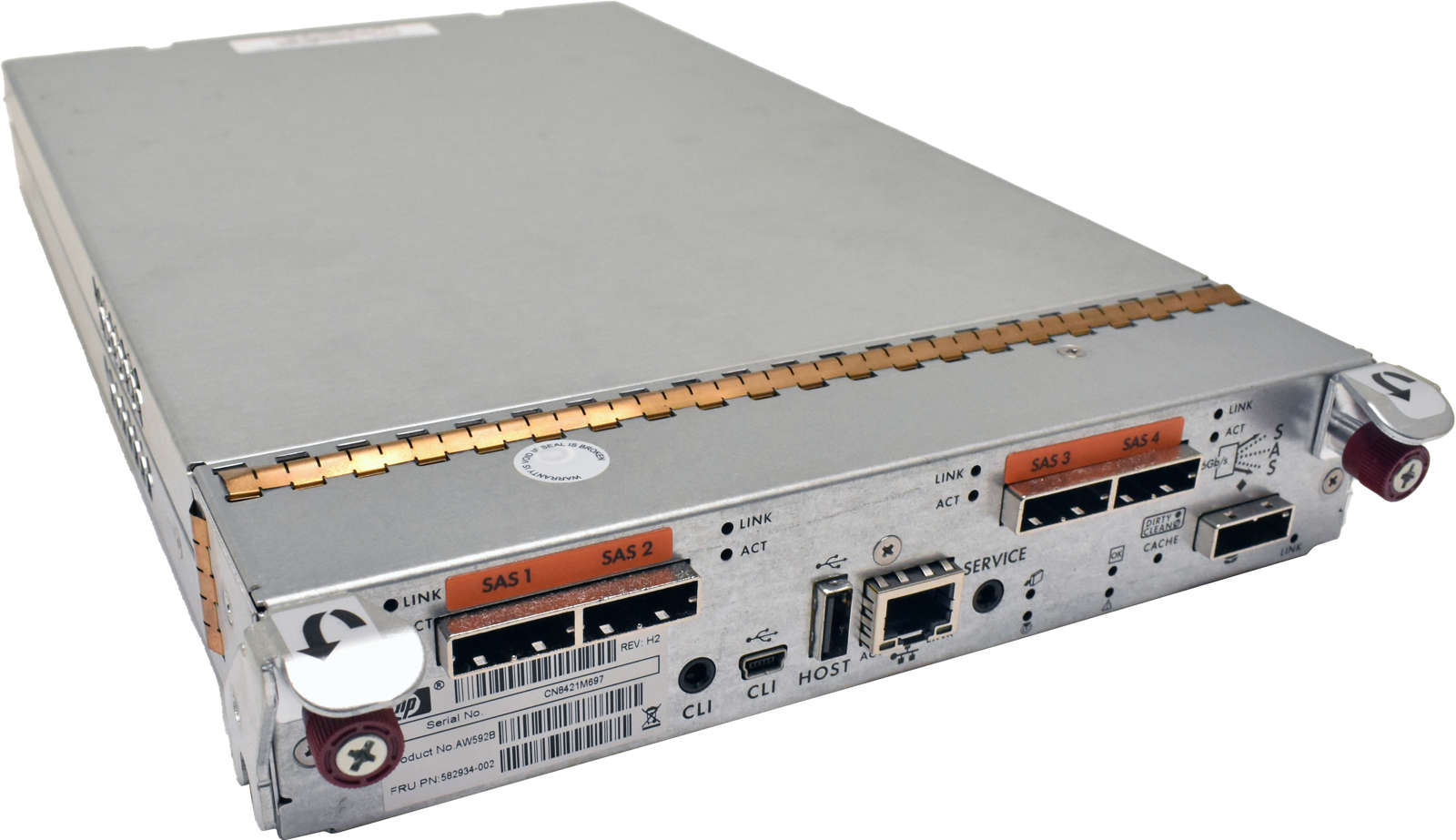 HP StorageWorks AW592A P2000 G3 MSA Controller 582934-002