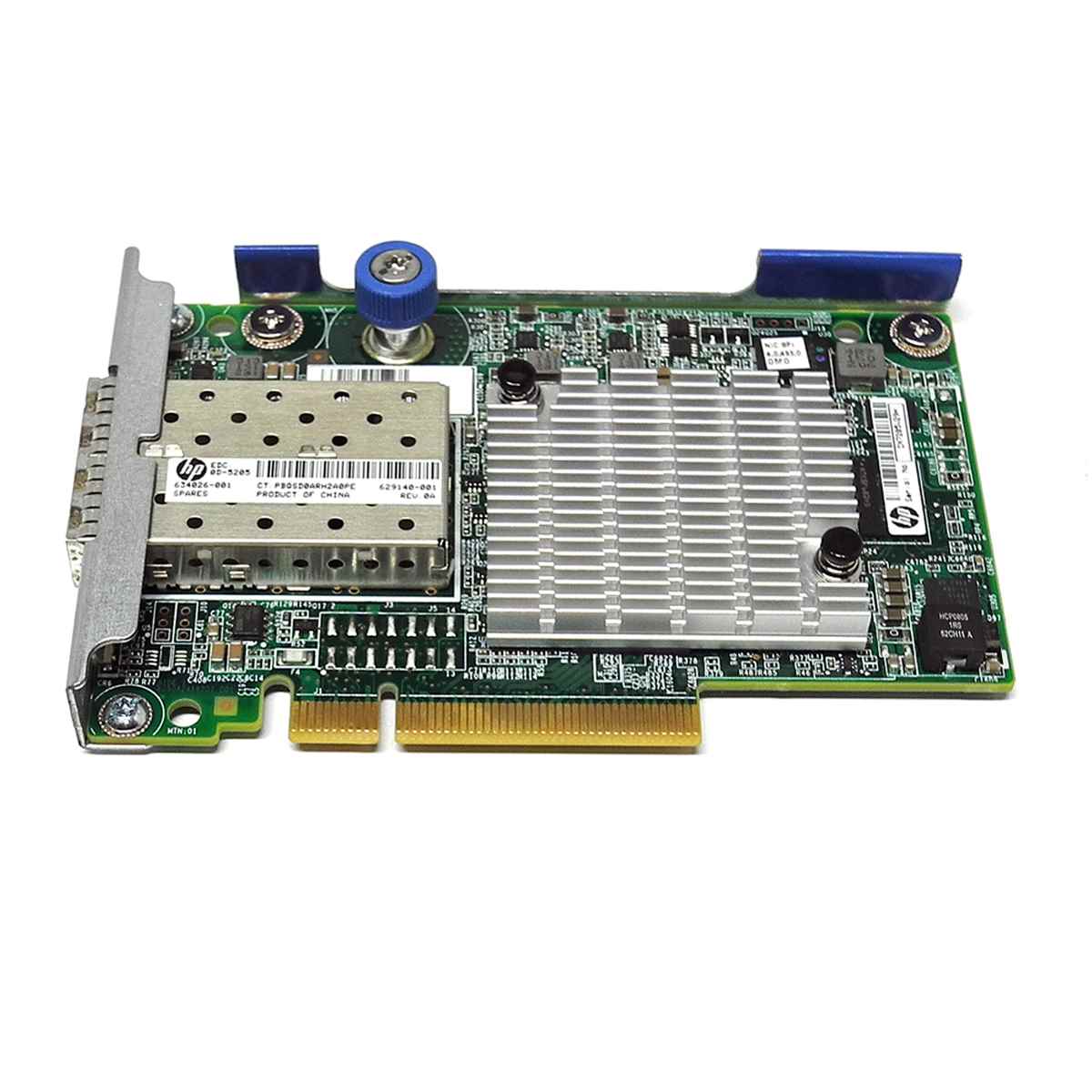 HP 554FLR-SFP+ 2-Port PCIe x8 10 GbE Network Adapter 629140-001 634026-001 HP 554FLR-SFP+ 2-Port PCIe x8 10 GbE Network Adapter 629140-001 634026-001