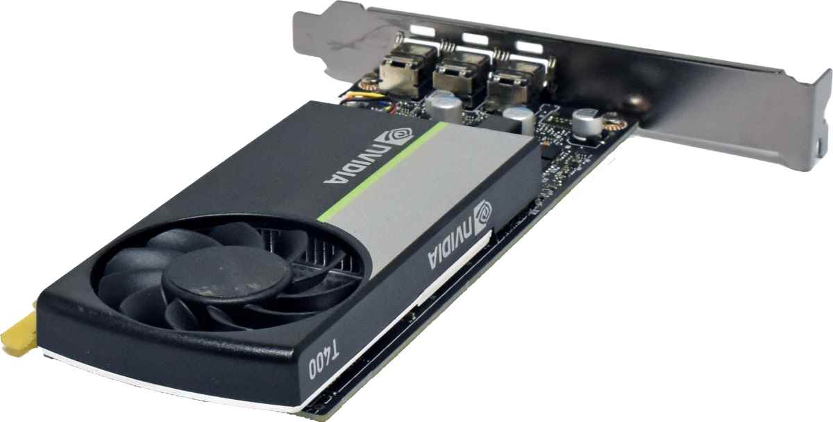 Dell Nvidia Quadro T400 09J9FD 2GB GDDR6 Low Profile with High Profile Bracket