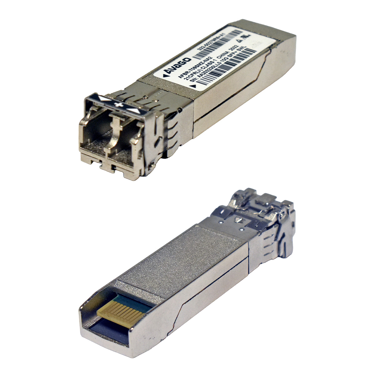 Avago AFBR-709SMZ-NA2 332-00279R6+A1 10G SFP+ 850nm 300m MMF LC Duplex Transceiver Module