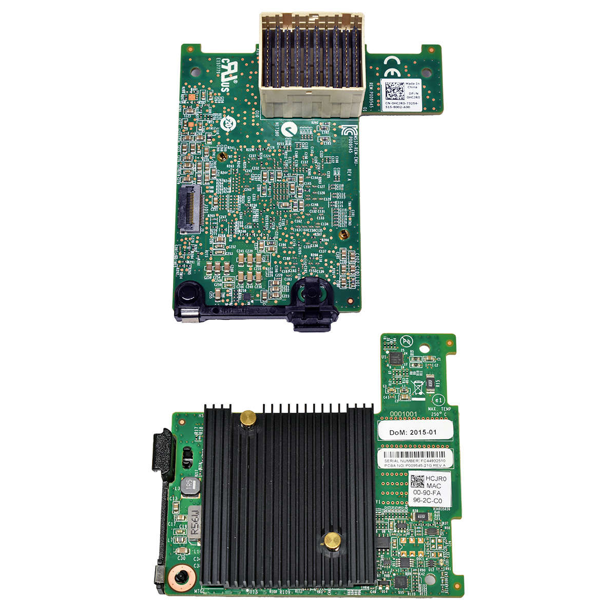 Dell-Emulex-0HCJR0-P009545-21G-10G-Dual-Port-Netwo-005.jpg Dell Emulex 0HCJR0 P009545-21G 10G Dual-Port Network Mezzanine Adapter M630 M640