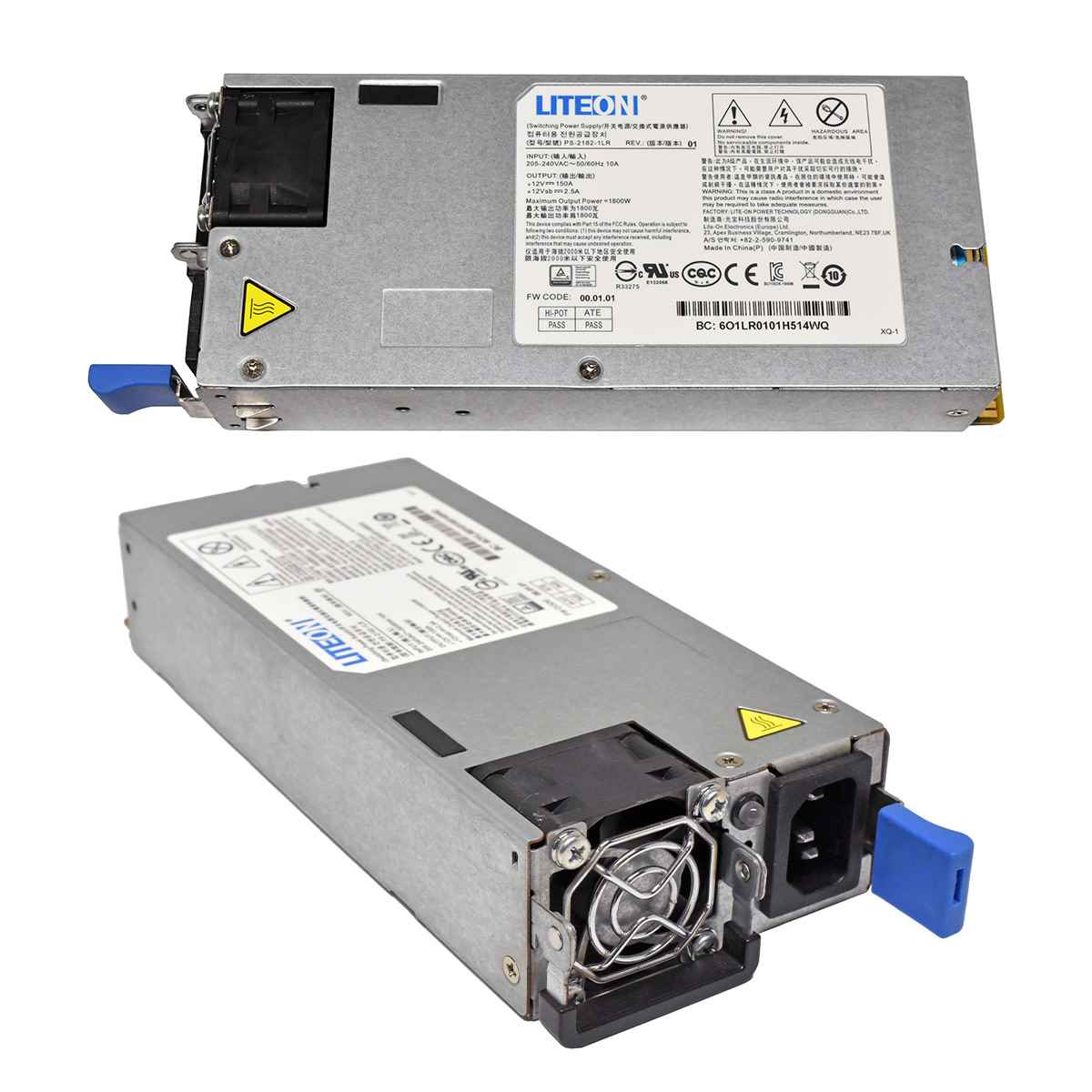Liteon Power Supply/Netzteil PS-2162-1LR 1800W 80 Plus Platinum für Quanta T42S-2U, ZT System Liteon Power Supply/Netzteil 1800W PS-2162-1LR 80Plus Platinum Quanta T42S-2U, ZT System