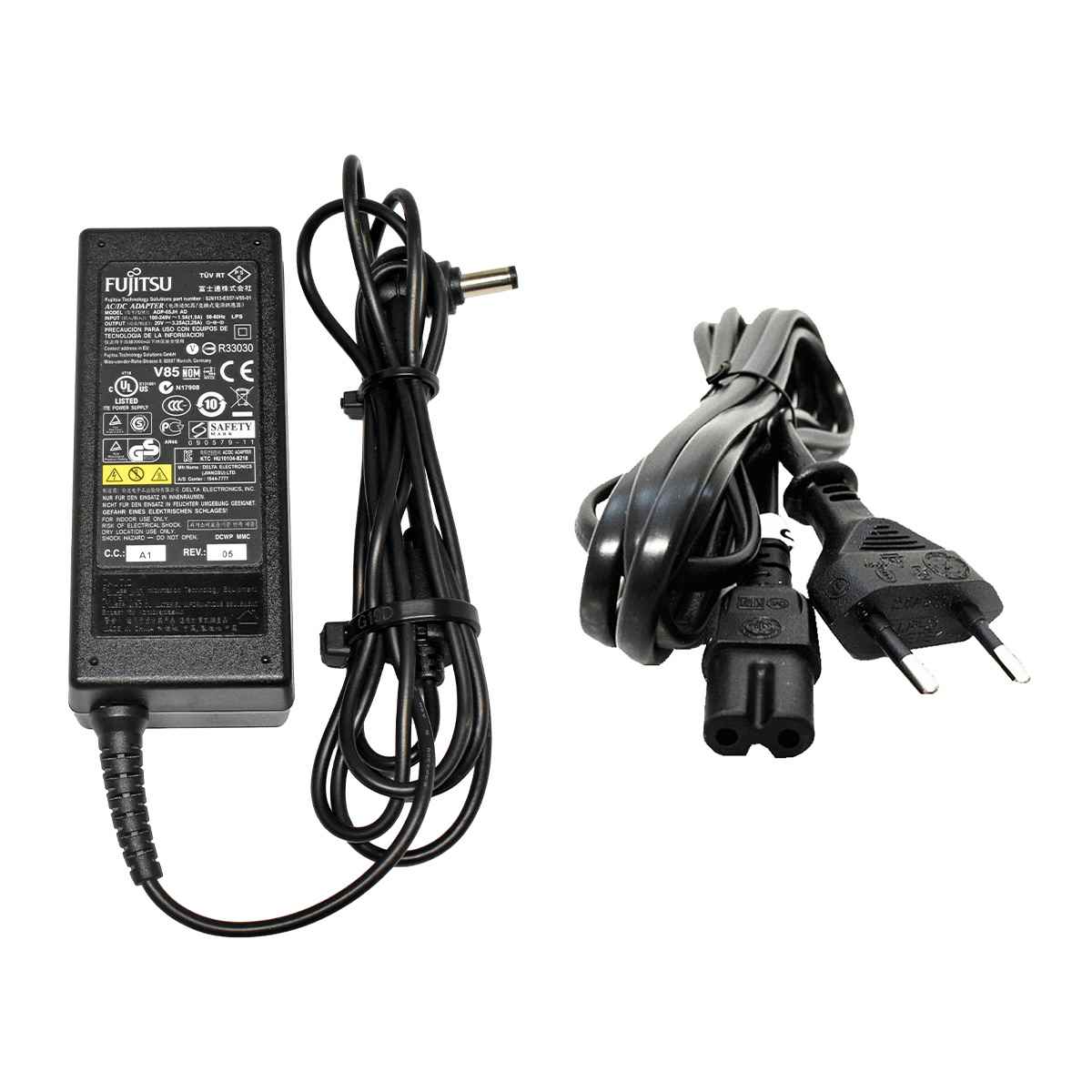 Fujitsu Delta ADP-65JH AD S26113-E557-V55-01 65W AC/DC Adapter 20V 3.25A +Cable