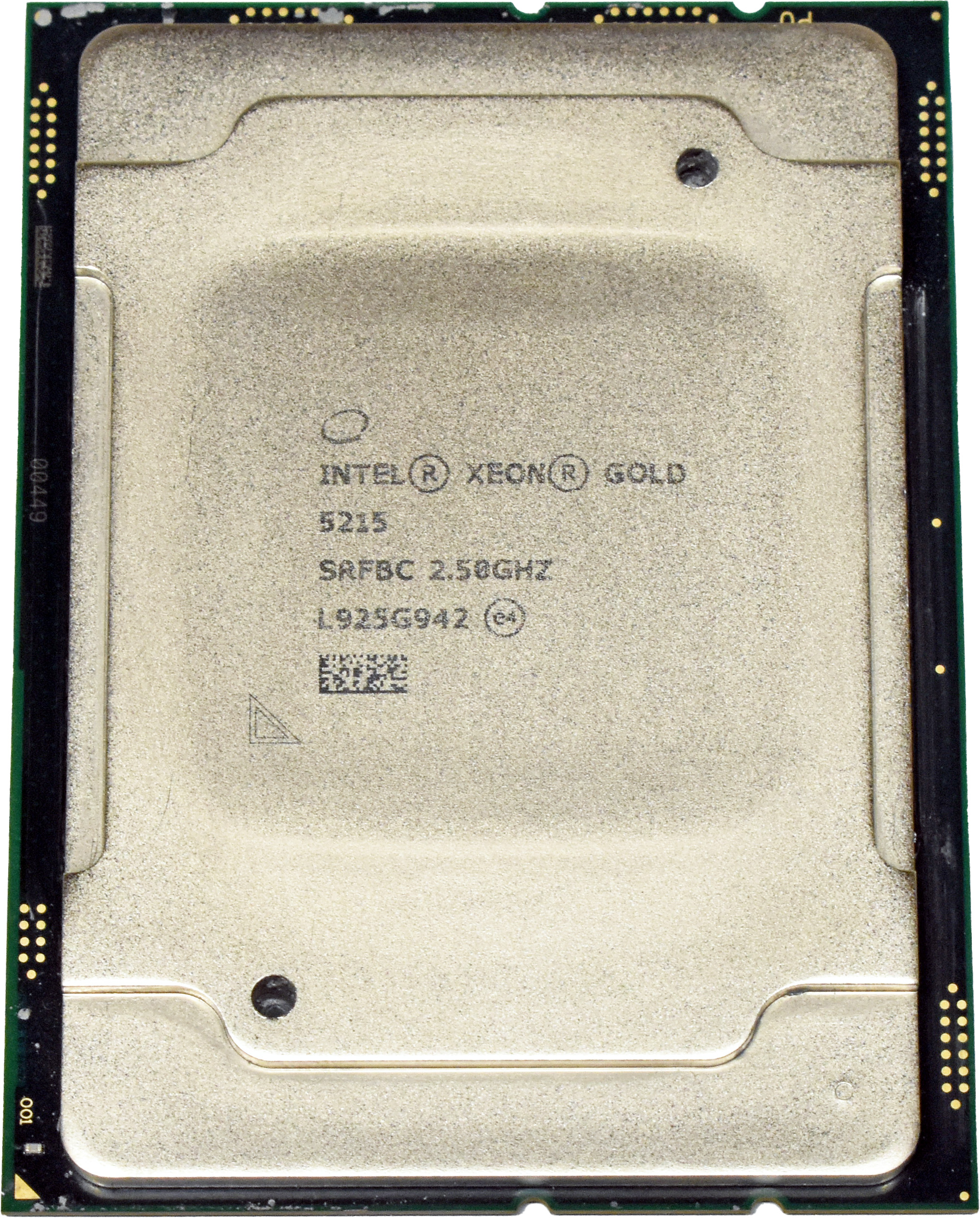 Intel Xeon Gold 5215 CPU Prozessor 2.50 GHz 10-Core 13,75 MB Cache SRFBC LGA3647 Intel Xeon Gold 5215 CPU Prozessor 2.50 GHz 10-Core 13,75 MB Cache SRFBC LGA3647