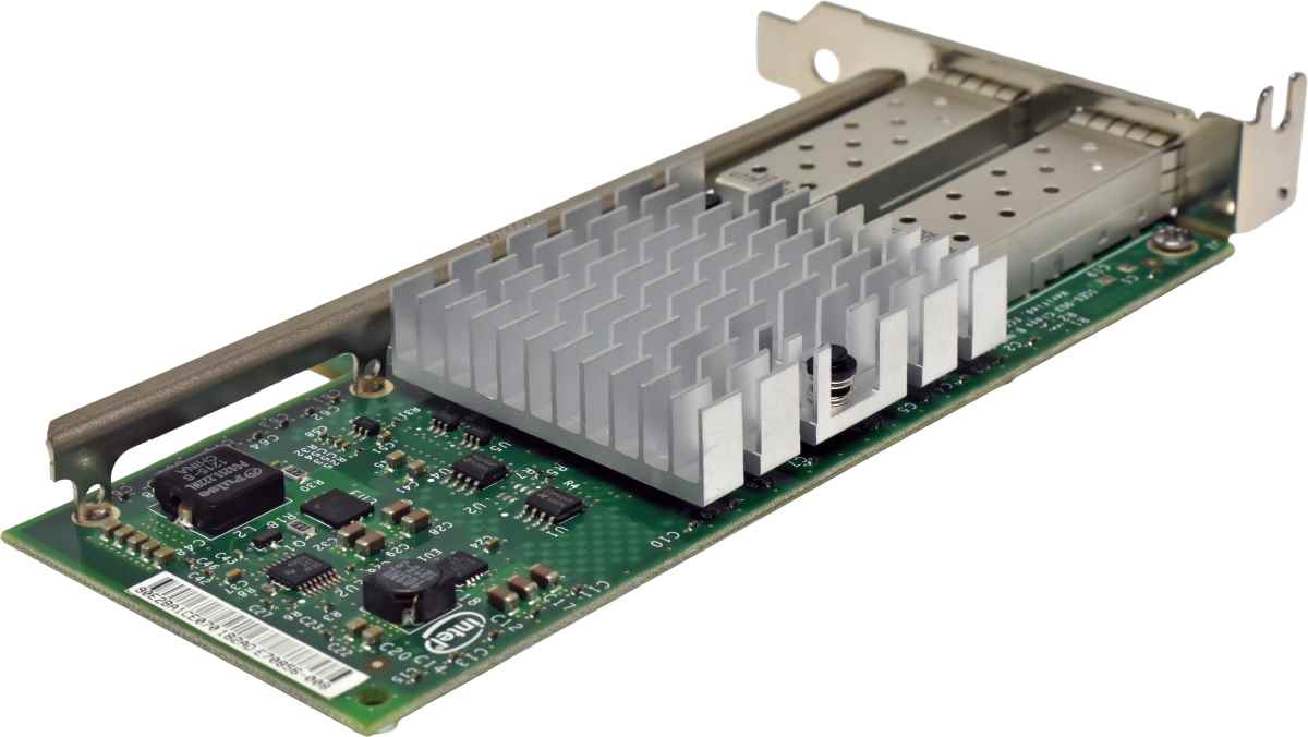 Sun Intel 375-3617-01 Dual-Port 10G SFP+ PCIe3.0 x8 Network Adapter LP Sun Intel 375-3617-01 Dual-Port 10G SFP+ PCIe3.0 x8 Network Adapter LP
