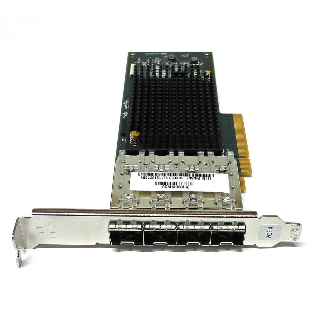 IBM 2CE4 Quad-Port 10GbE PCIe x8 3.0 Server Adapter for Power8 System 00RX853 FP IBM 2CE4 Quad-Port 10GbE PCIe x8 3.0 Server Adapter for Power8 System 00RX853 FP