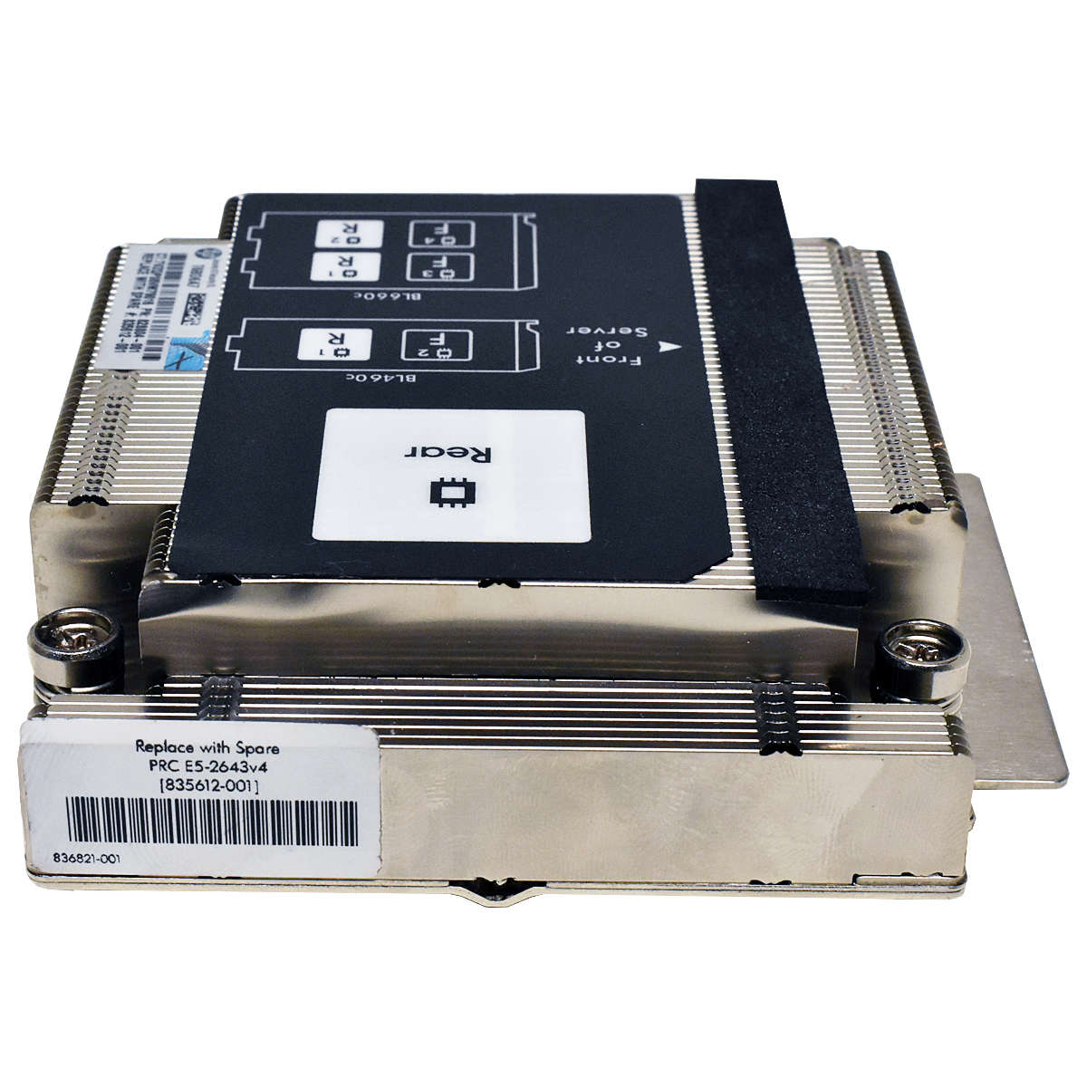 HP-ProLiant-BL460c-Gen9-CPU1-Heatsink-Kühler-PN-74-002.jpg HP ProLiant BL460c Gen9 CPU1 Heatsink / Kühler PN: 740345-002 777689-001