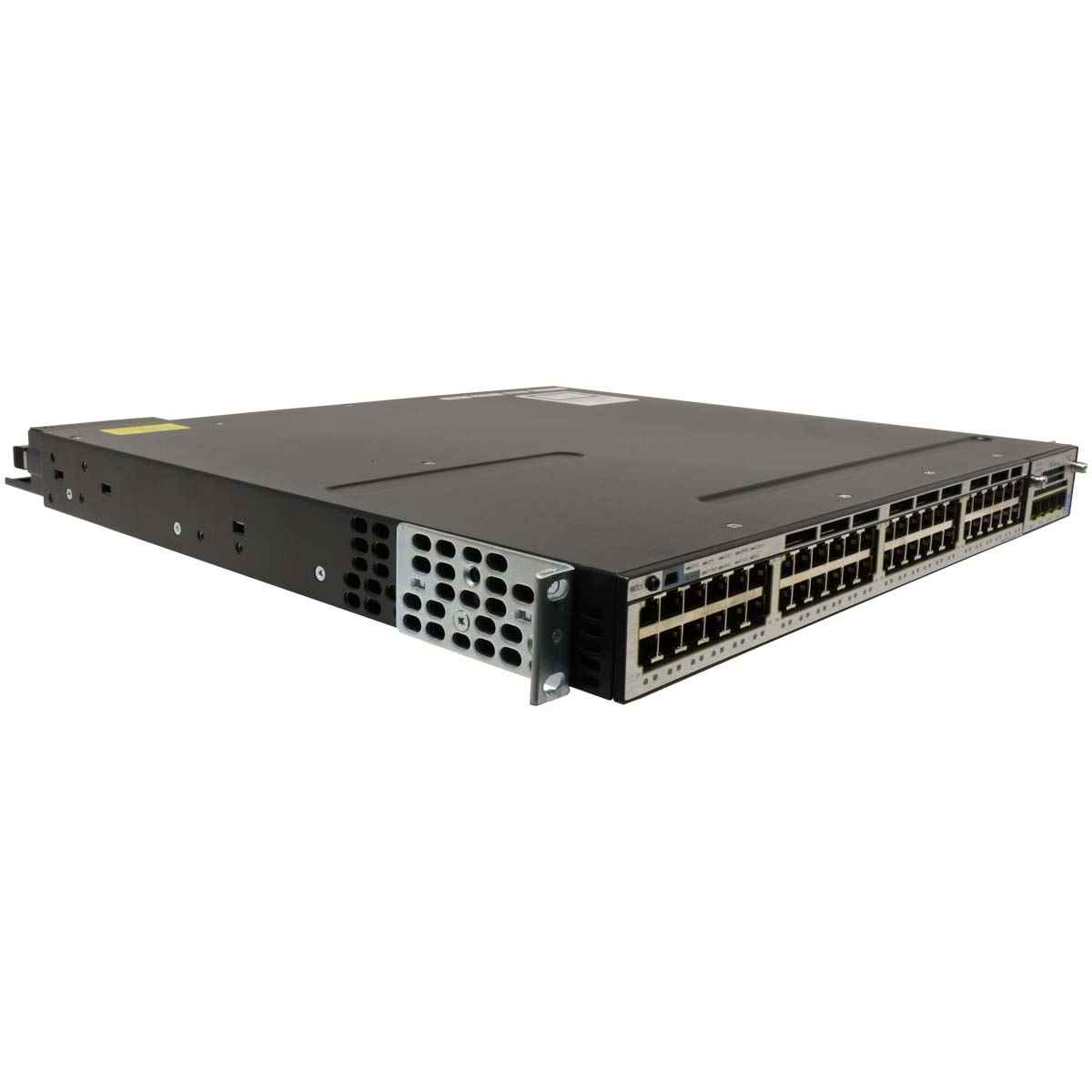 Cisco Catalyst WS-C3750-48PF-L - 48-Port + C3KX-NM-1G Modul + 1x C3KX-PWR-1100WAC Cisco Catalyst WS-C3750-48PF-L - 48-Port + C3KX-NM-1G Modul + 2x C3KX-PWR-1100WAC