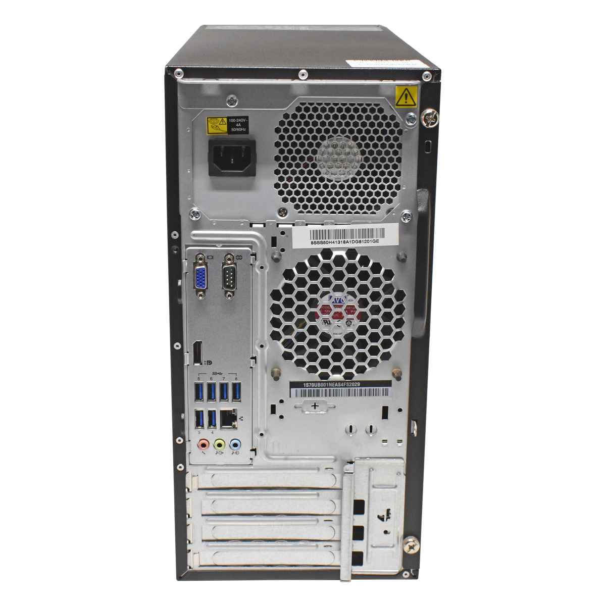 Lenovo ThinkServer TS150 Tower Server Intel E3-1225 v6 3.30GHz CPU 8GB RAM 2x1TB HDD Lenovo ThinkServer TS150 Tower Server Intel E3-1225 v6 3.30GHz CPU 8GB RAM 1x1TB HDD