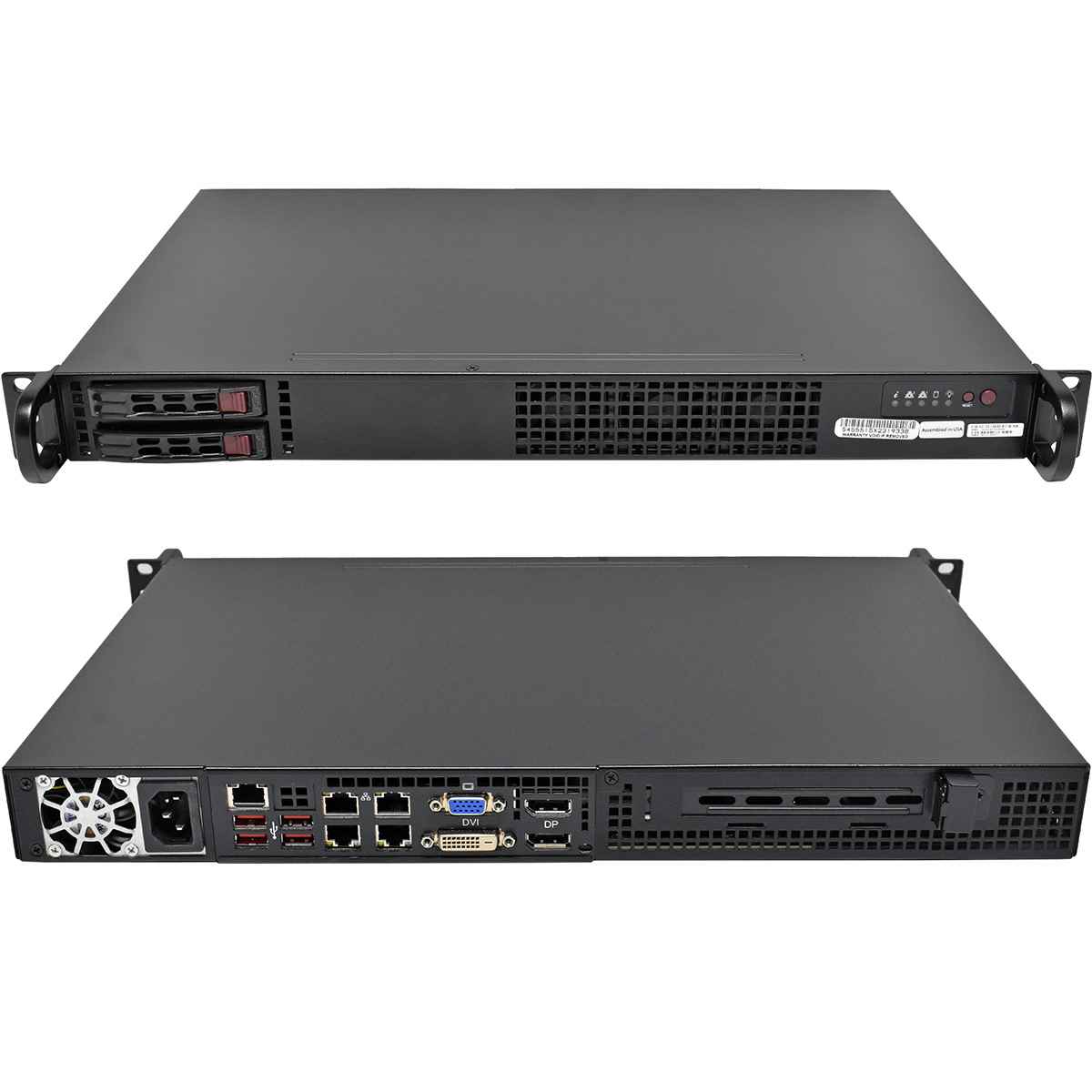 Supermicro CSE-510 X12SCZ-TLN4F Intel i7-10700F 2,90Ghz 32 GB PC4 2x 2,5" Supermicro CSE-510 X12SCZ-TLN4F Intel i7-10700F 2,90Ghz 32 GB PC4 2x 2,5"