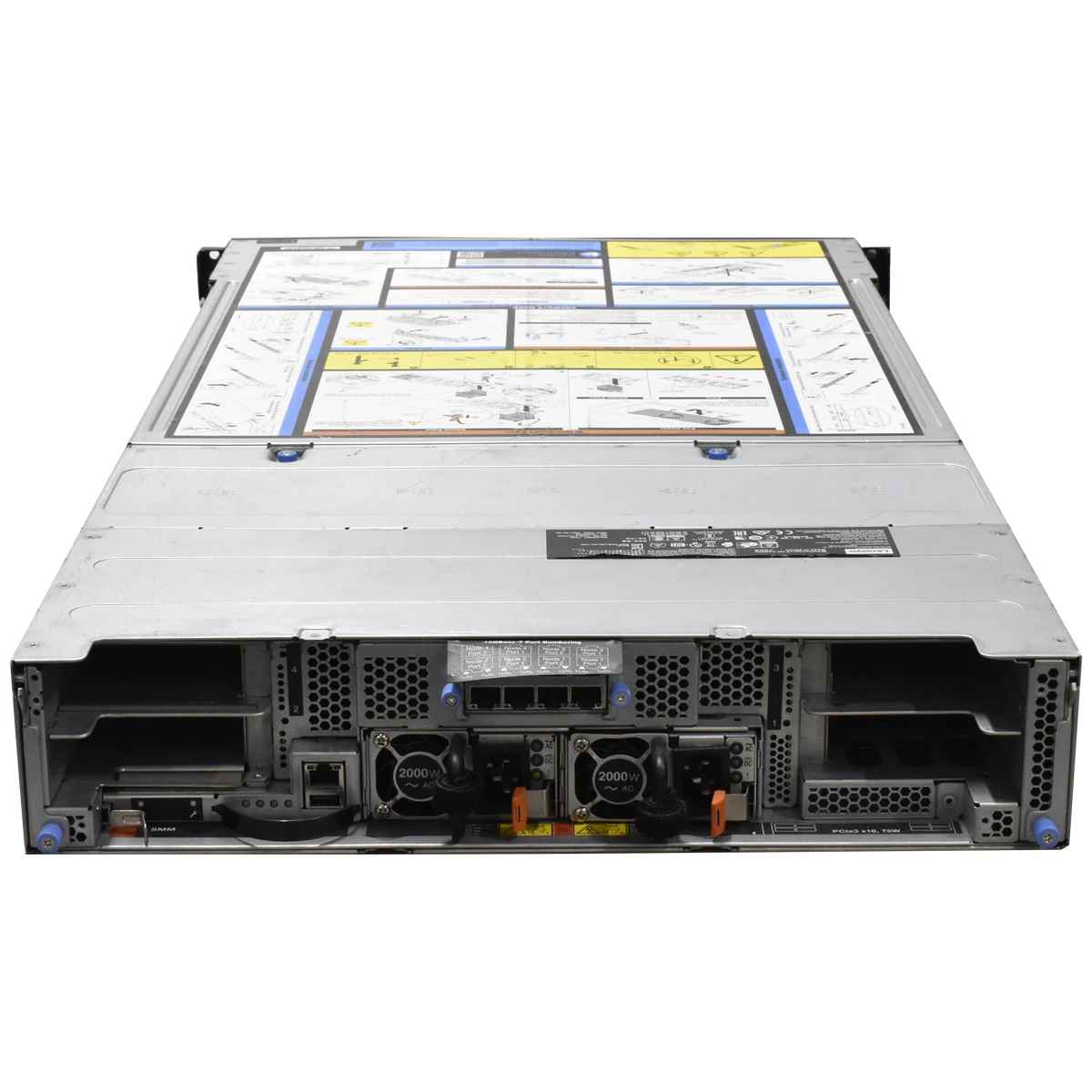 Lenovo ThinkSystem 4 Node 7X20 Chassis D2 no Node 1x SMM 10GBase-T 4x PCIe x16