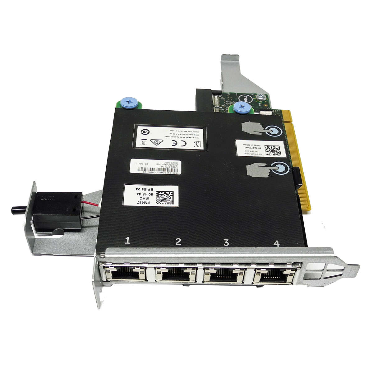 DELL-4-Port-GbE-Daughter-Card-0FM487-Riser-Card-08-003.jpg DELL 4-Port GbE Daughter Card 0FM487 +Riser Card 08PX9W for PowerEdge R920 R930