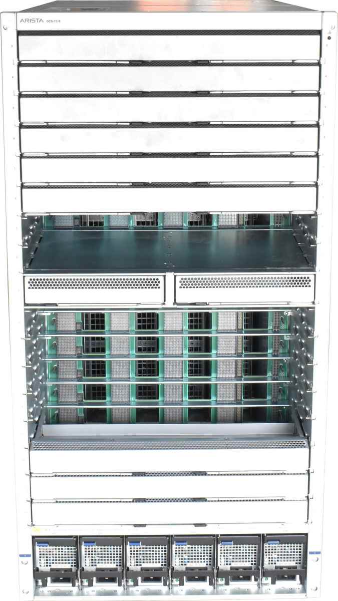 Arista 7300 Series DCS-7316 Data Center Switch +PSUs +Fabrics +FANs Arista 7300 Series DCS-7316 Data Center Switch +PSUs +Fabrics +FANs