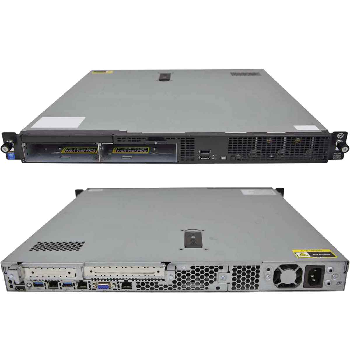 HP ProLiant DL320e G8 v2 Intel E3-1220 V3 4-Core 3,50 Ghz 16GB RAM 2x LFF 3,5 HP ProLiant DL320e G8 v2 Intel E3-1231 V3 4-Core 3,40 Ghz 16GB RAM 2x LFF 3,5