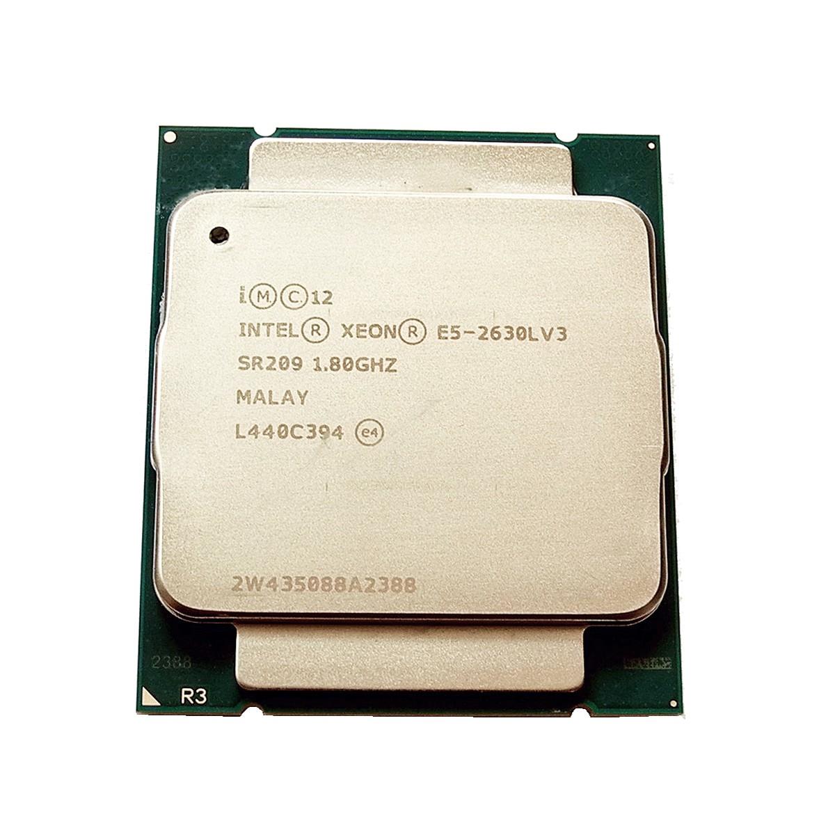 Intel Xeon Processor E5-2630L V3 20 MB SmartCache 1.8 GHz 8 Core FCLGA2011-3 SR209 50x Intel Xeon Processor E5-2630L V3 20 MB SmartCache 1.8 GHz 8 Core FCLGA2011-3 SR209