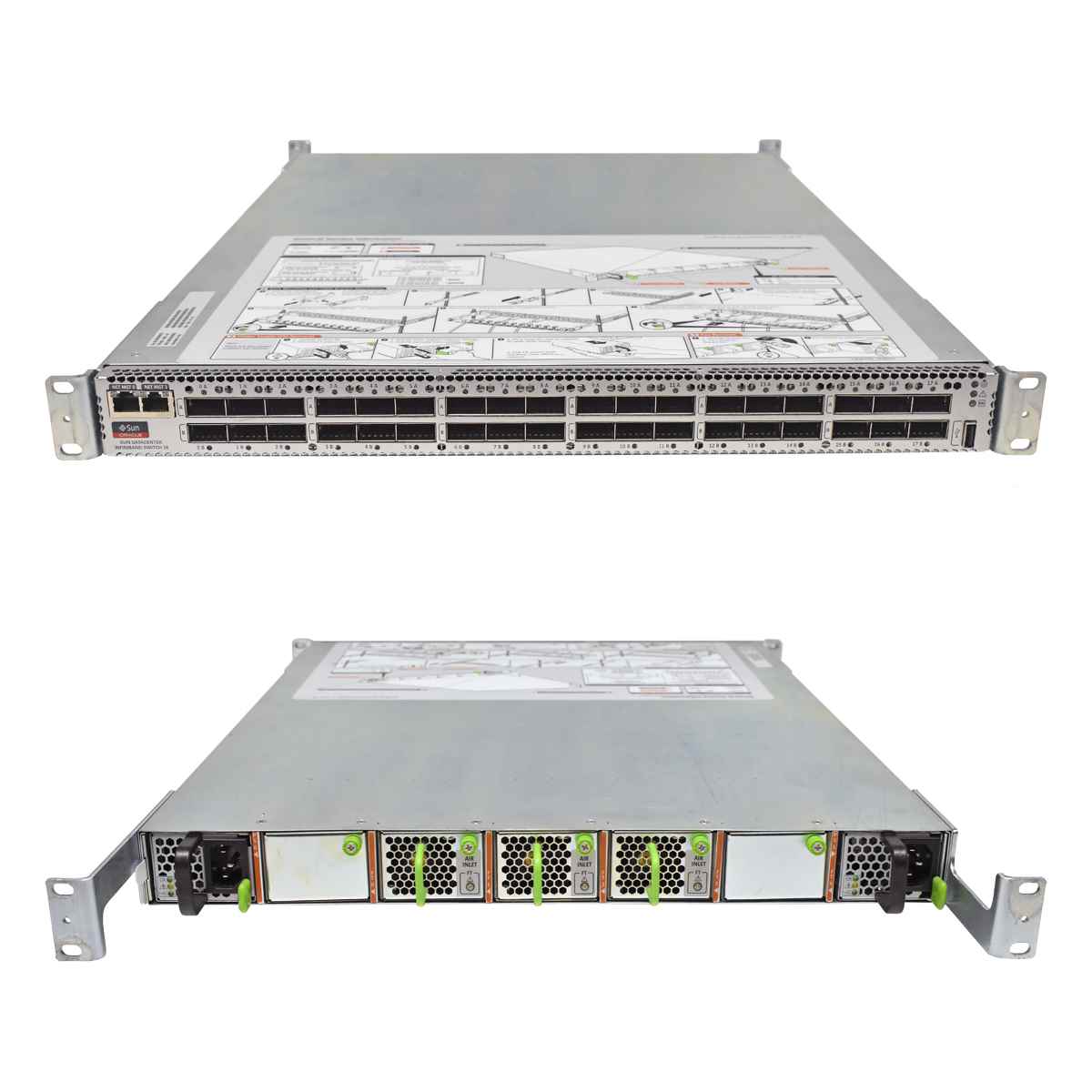 Sun Oracle Datacenter InfiniBand Switch 36 Sun-3019 602-4758-02 36-Port 40G FC Switch Sun Oracle Datacenter InfiniBand Switch 36 Sun-3019 602-4758-02 36-Port 40G FC Switch