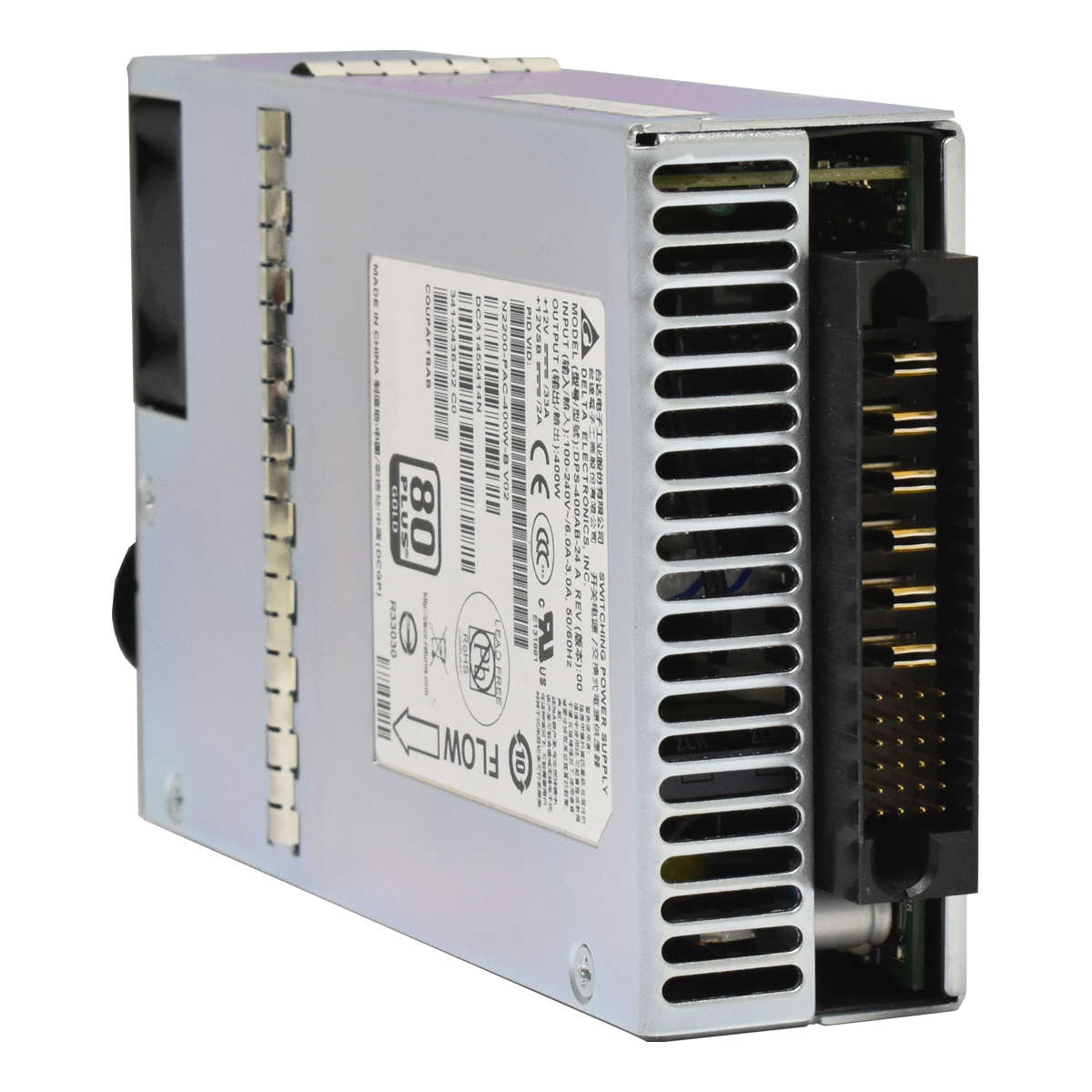 Delta-Power-Supply-Netzteil-N2200--PAC-400W-DPS-40-003.jpg Delta Power Supply/Netzteil N2200 -PAC-400W DPS-400W-AB PN: 341-0436-02 C0 für Nexus 2248TP