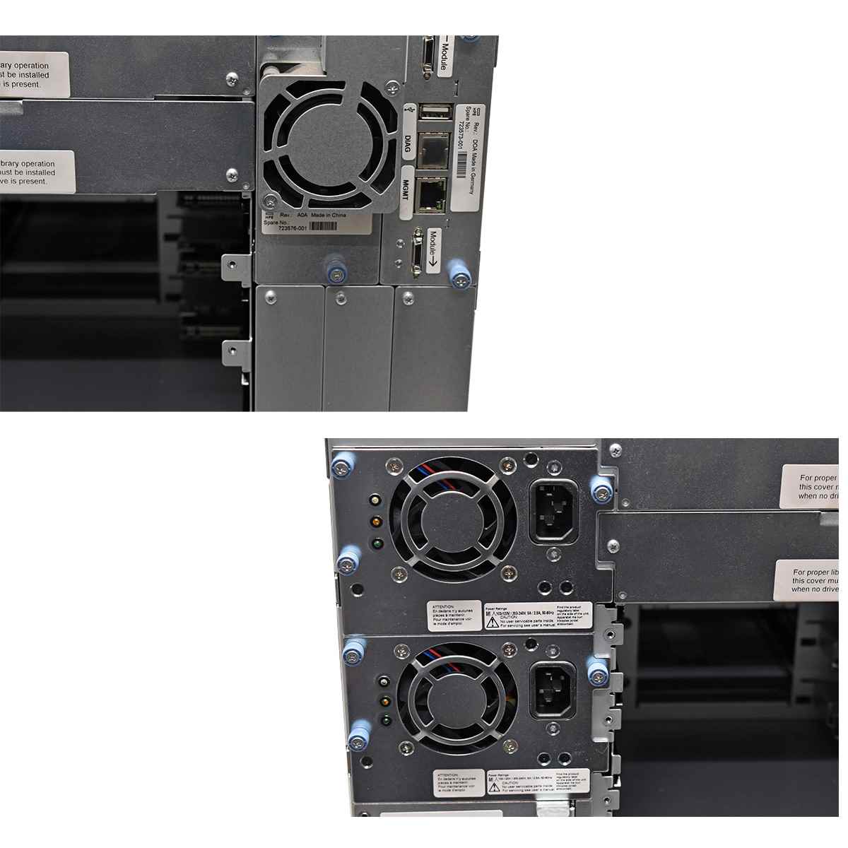 HP StoreEver MSL6480 QU625A 723570-001 Tape Library scalable Base Module + Base Library Controller 723573-001 no Tape Drives HP StoreEver MSL6480 QU625A 723570-001 Tape Library scalable Base Module + Base Library Controller 723573-001 no Tape Drives