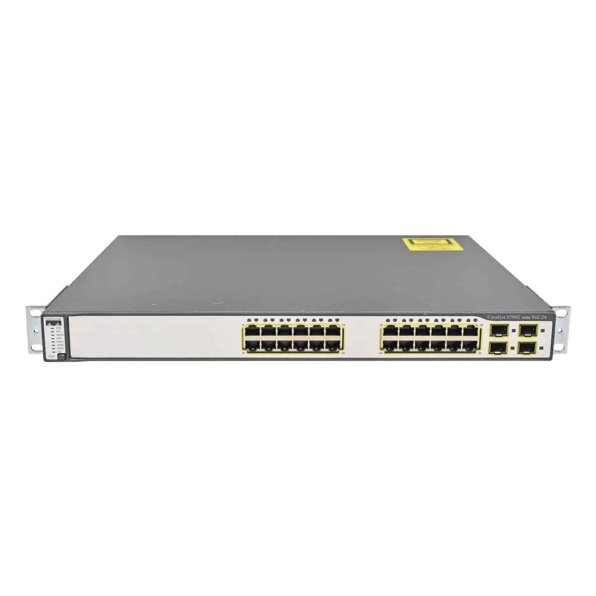 Cisco Catalyst 3750G WS-C3750G-24PS-S PoE-24 4 x SFP Cisco Catalyst 3750G WS-C3750G-24PS-S PoE-24 4 x SFP