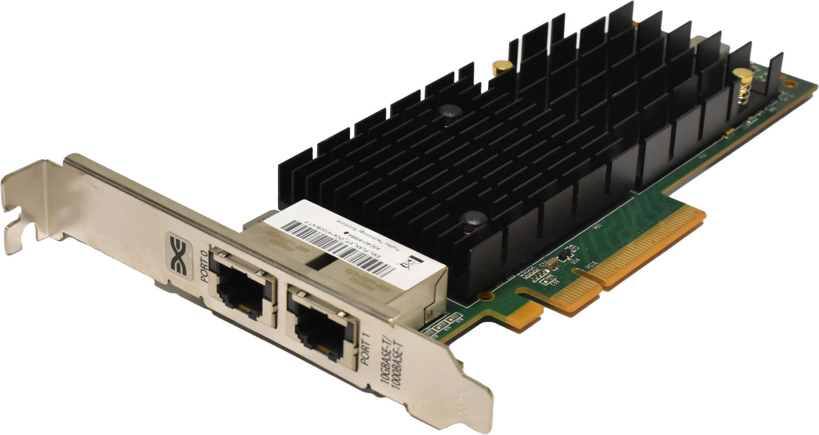 Fujitsu 10GbE Dual-Port Netzwerkadapter PCIe RJ45 A3C40185854 OCe14102B-NT-F FP