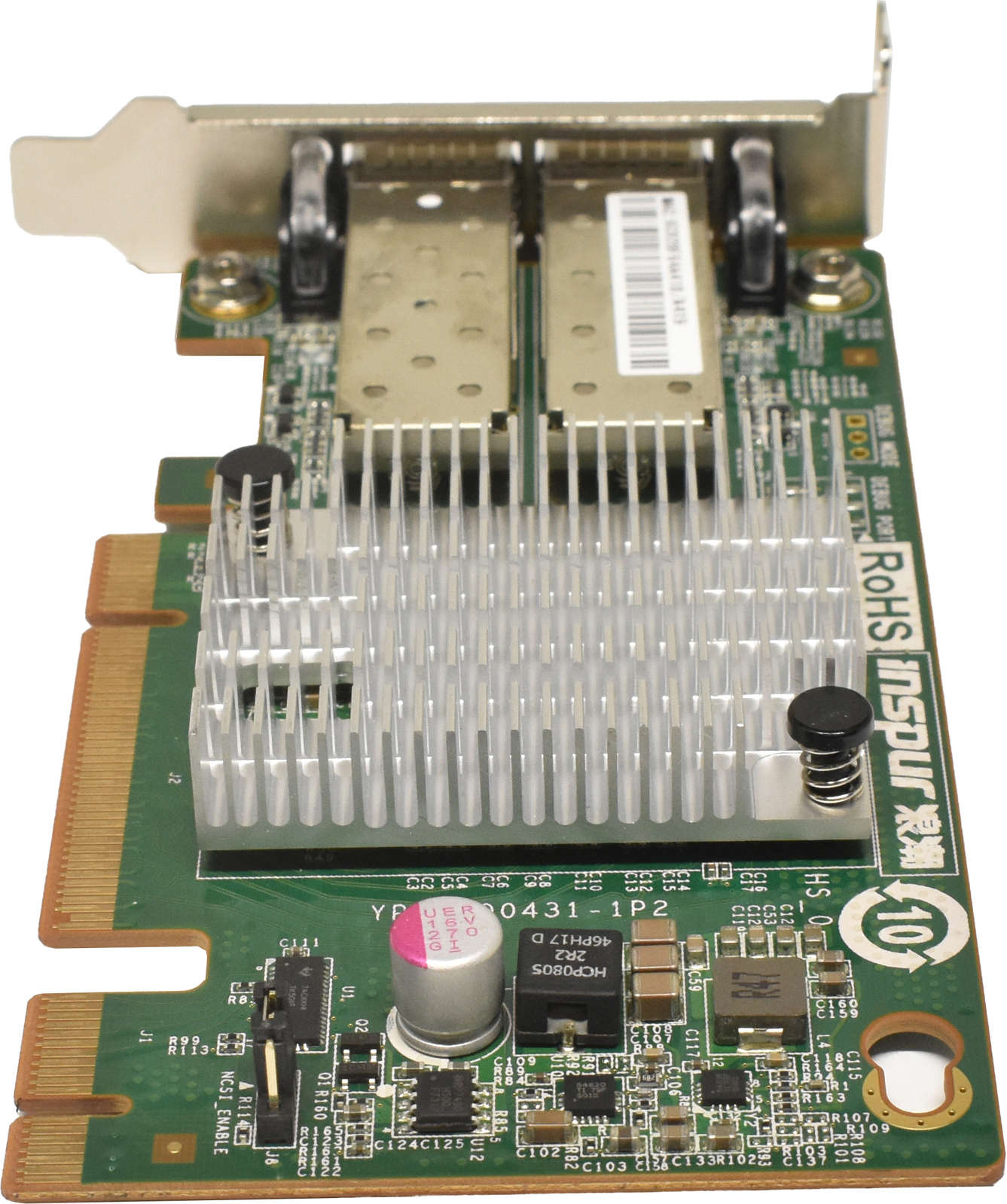 Inspur-YZCA-00431-102-Dual-Port-SFP-10Gbps-für-Ins-003.jpg Inspur YZCA-00431-102 Dual-Port SFP+ 10Gbps für Inspur Server N Series LP