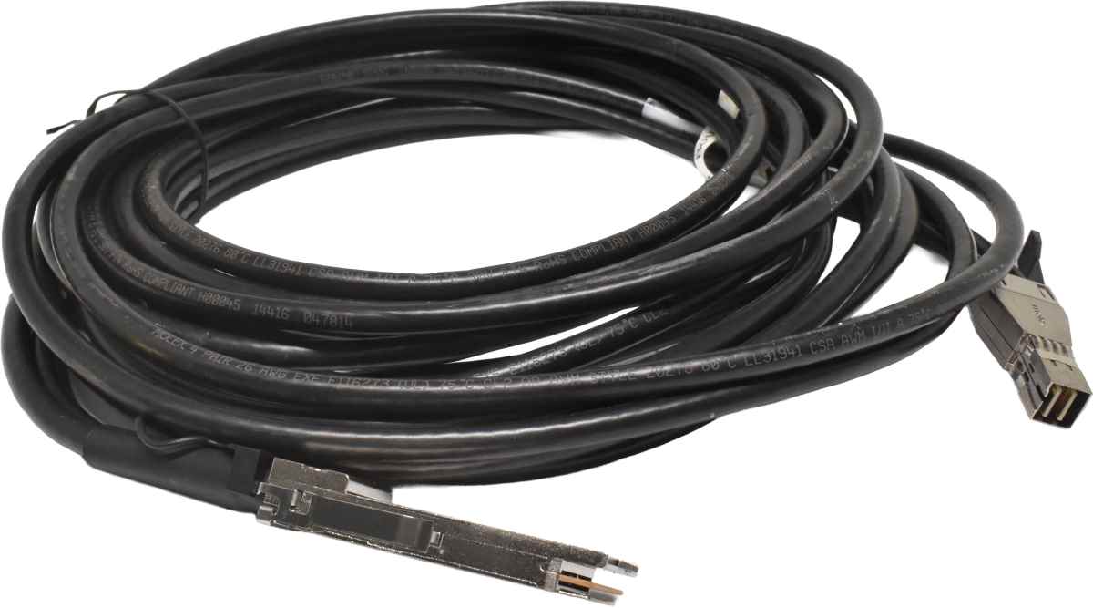 NetApp Cable Mini-SAS SFF-8644 - QSFP 5m 112-00431 NetApp Cable Mini-SAS SFF-8644 - QSFP 5m 112-00431