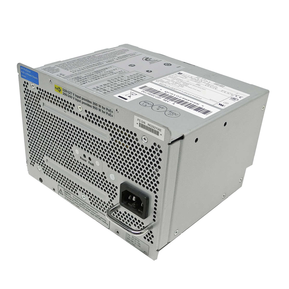 HP-PoE-zl-1500W-Netzteil-J9306A-for-5400zl-8200zl-001.jpg HP PoE+ zl 1500W Netzteil J9306A for 5400zl 8200zl Series Switches 5189-6864