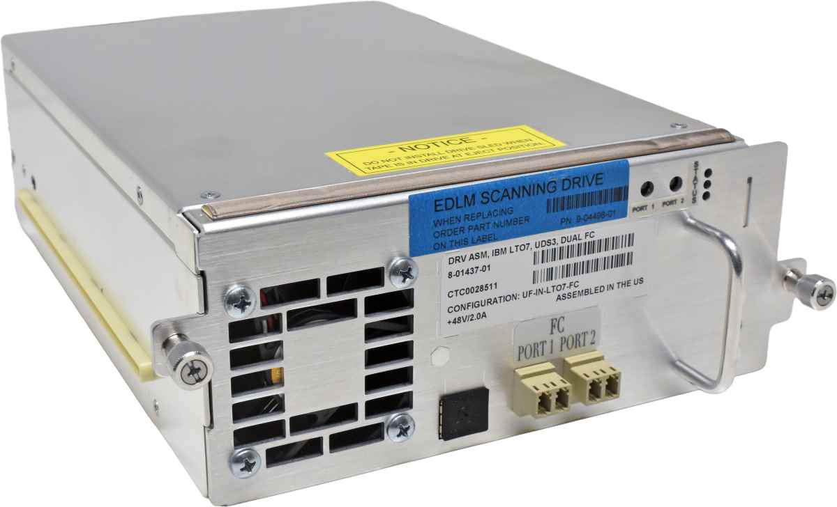 Quantum LSC6K-AEDL-B7AA 9-04498-01 8-01437-01 LTO-7 FH FC 8G LC Duplex Tape Drive for I600 AEL6000 NEW NEU