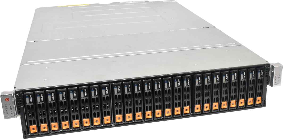 Tegile N5800-D1 NVMe Flash Array 2xBlades 4x Gold 6138T CPU 512GB RAM 2x256 SSD