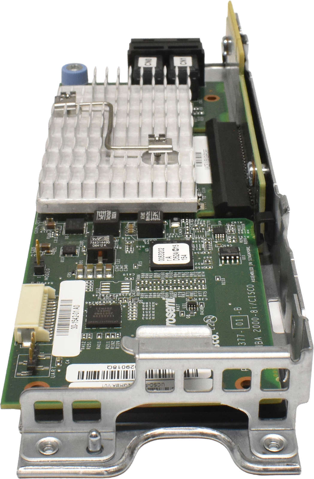 Cisco-UCSC-PSAS12GHBA-8-Port-SAS-RAID-Controller-R-002.jpg Cisco UCSC-PSAS12GHBA 8-Port SAS RAID Controller +Riser Card 30-1542-01