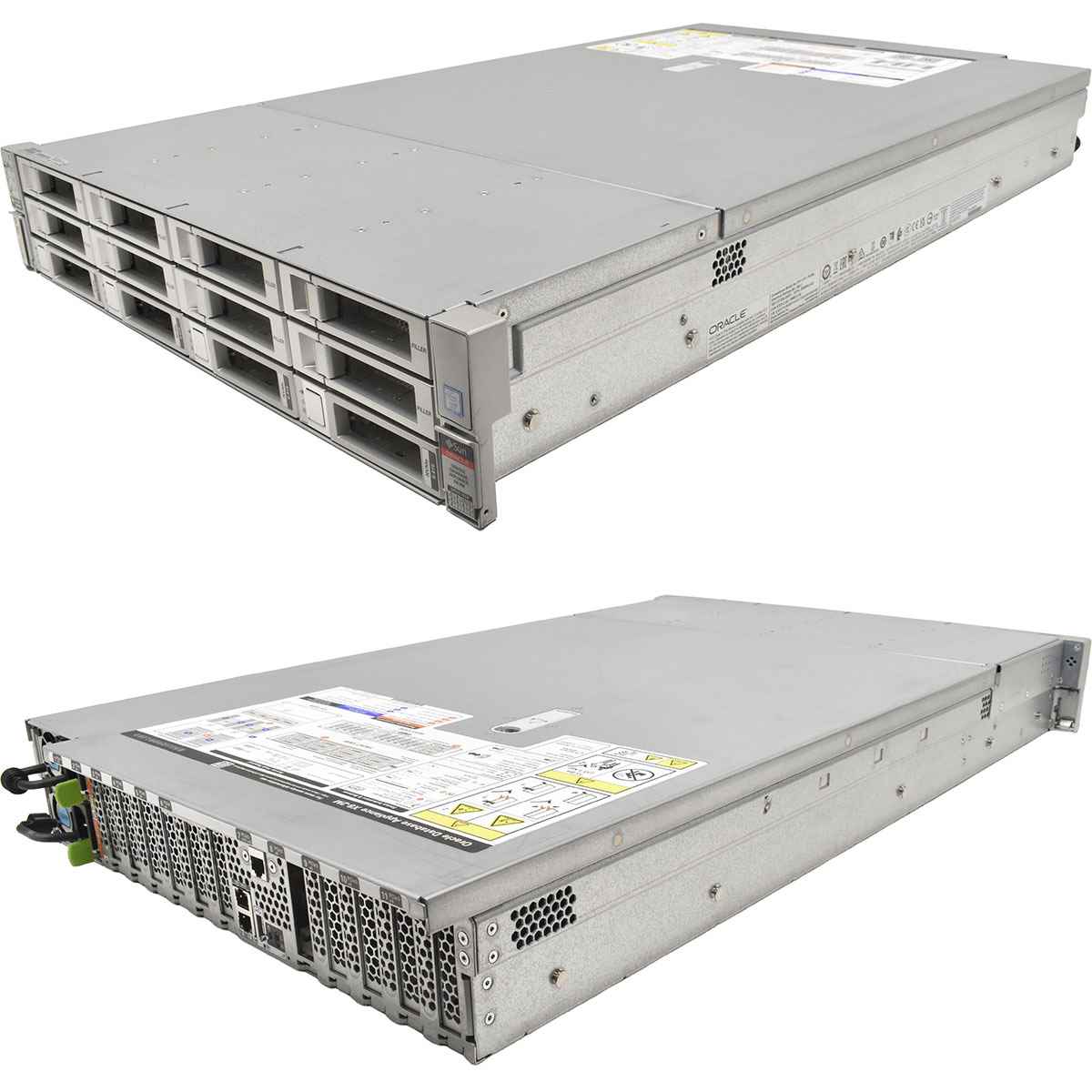 Sun Oracle X8-2M Rack Server 2x Gold 5218 128 GB RAM 12x LFF 3,5 2x 480GB M.2 4x NVMSW8