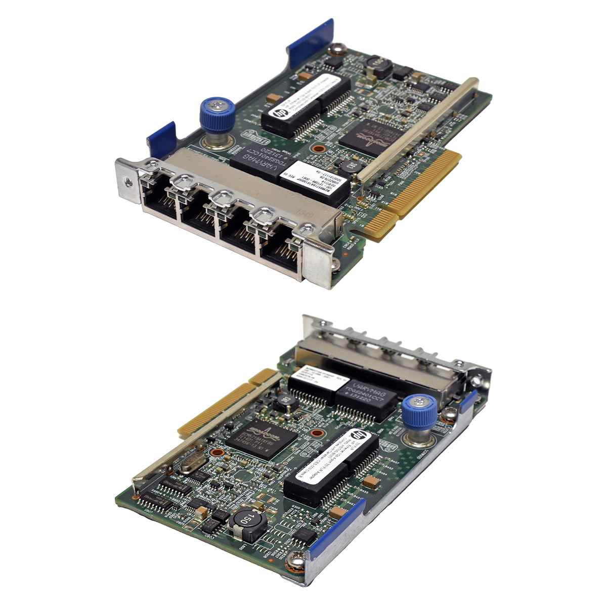 HP 331FLR 4-Port PCIe x8 Gigabit Ethernet Network Adapter 629133-001 634025-001 ohne Kühler HP 331FLR 4-Port PCIe x8 Gigabit Ethernet Network Adapter 629133-001 634025-001 ohne Kühler