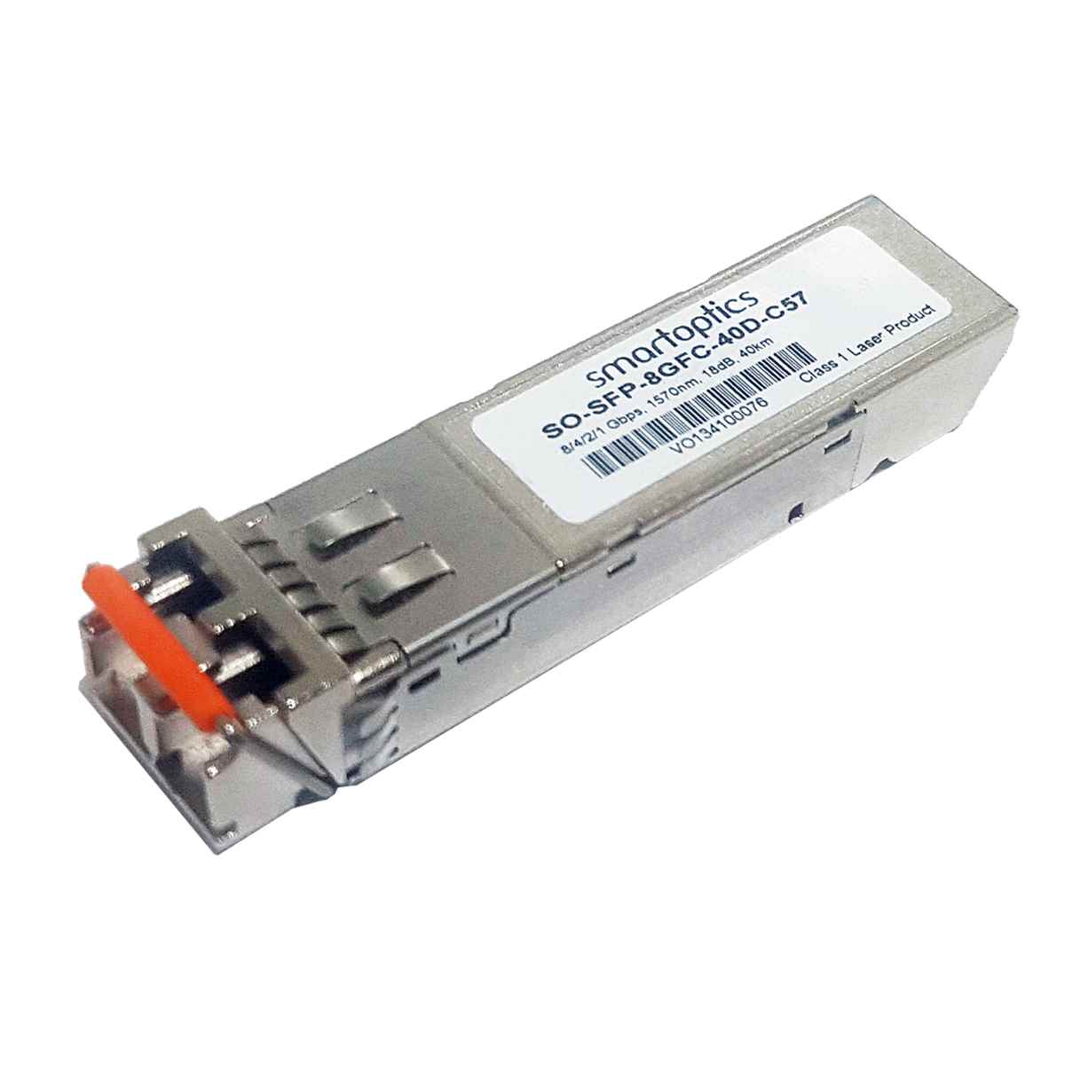 Original SmartOptics SO-SFP-8GFC-40D-C57 SFP+ 8/4/2/1 Gb 1570nm 40kmTransceiver Original SmartOptics SO-SFP-8GFC-40D-C57 SFP+ 8/4/2/1 Gb 1570nm 40kmTransceiver
