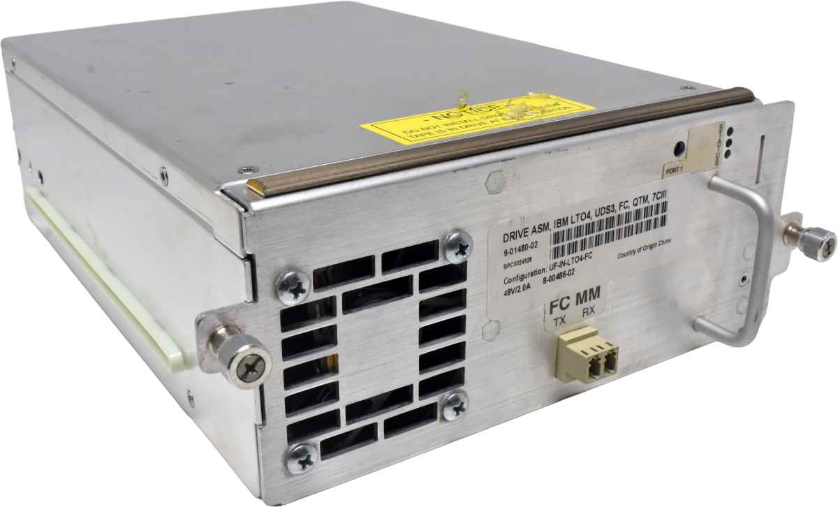 Quantum 9-01480-02 8-00486-02 DRV ASM IBM LTO-4 UDS3 FC 4G QTM 7CIII Tape Drive