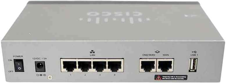 Cisco RV320 4-Port RJ-45 GE LAN VPN Router 2x Gigabit WAN no AC Adapter