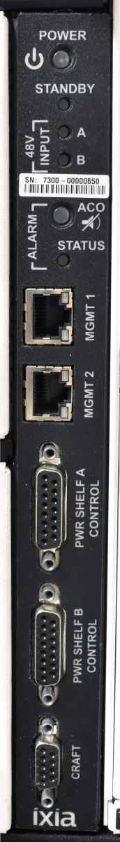 Ixia NTO 7300 7U Rack -48V DC 2x 415AF 48Port QSFP28 1x 212AF 48Port SFP+ 3x Blank LC 6x Fan