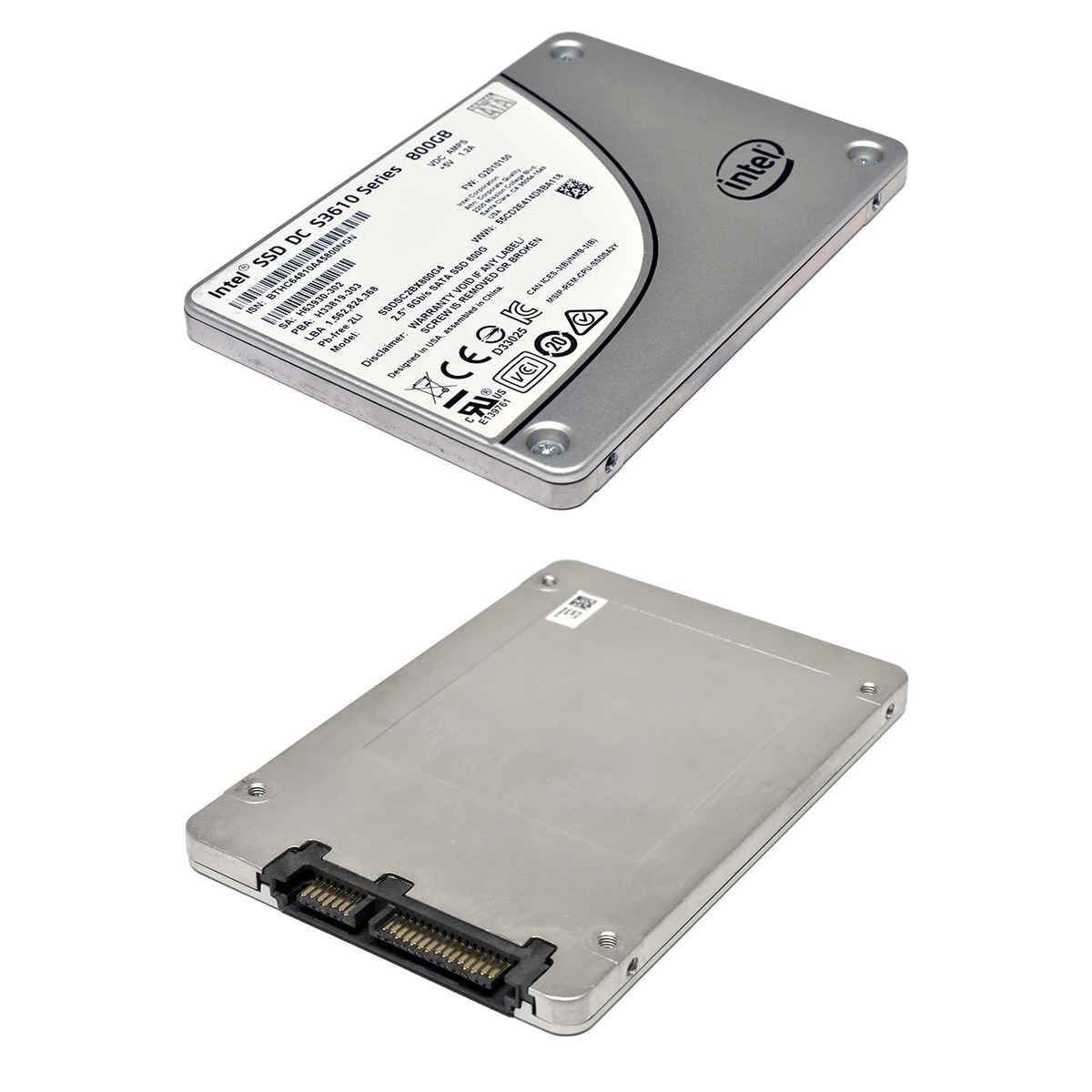 Intel SSD DC S3610 Series 800GB 2.5" 6G SATA SSD SSDSC2BX800G4 Server Storage