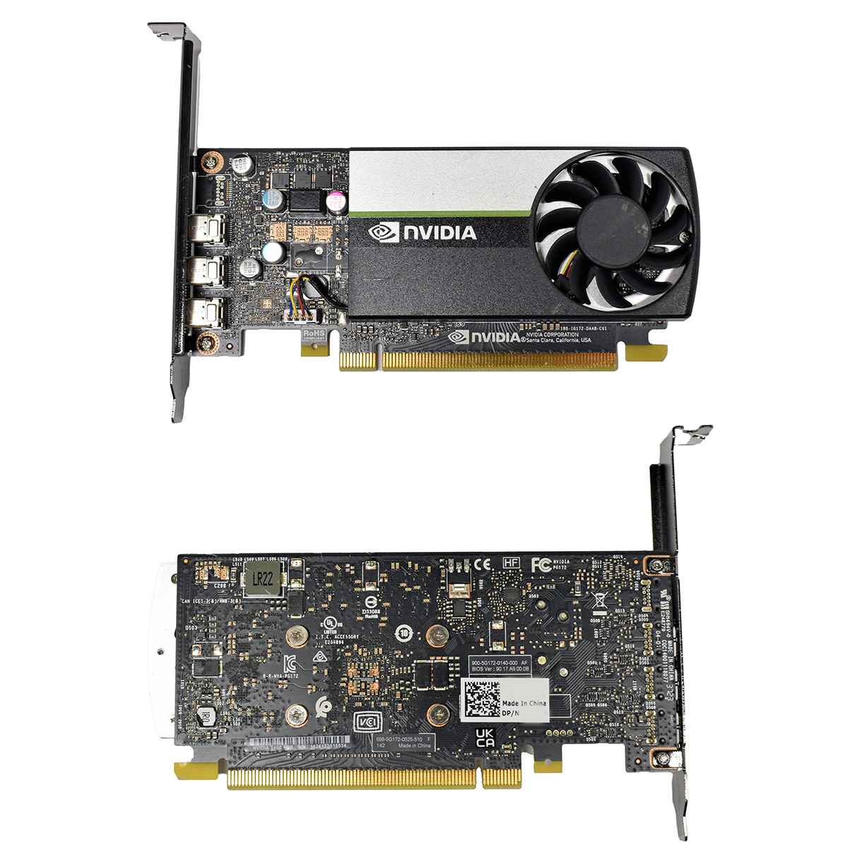 Dell Nvidia Quadro T400 09J9FD 2GB GDDR6 Low Profile with High Profile Bracket Dell Nvidia Quadro T400 09J9FD 2GB GDDR6 Low Profile with High Profile Bracket
