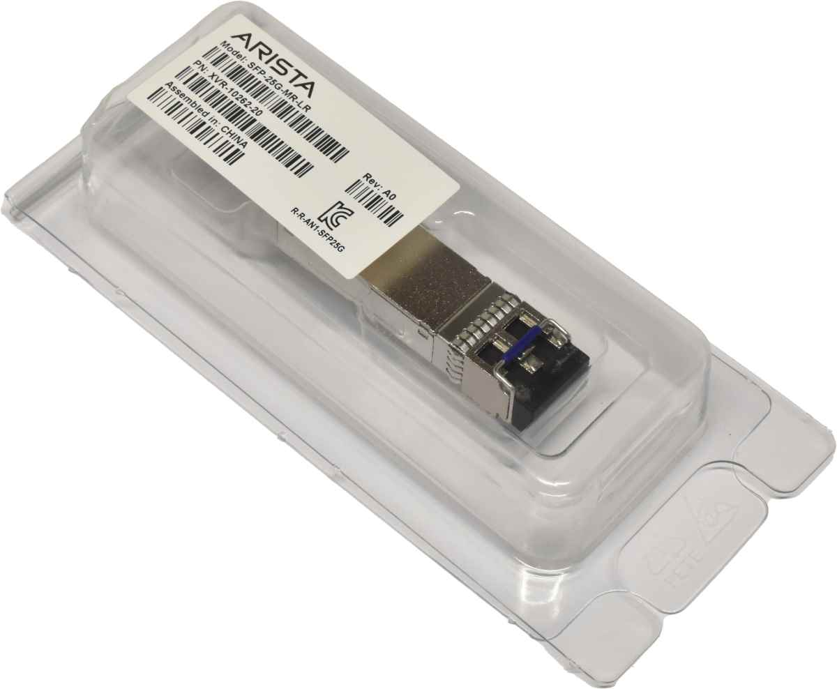 Arista Original GBIC SFP-25G-MR-LR 25Gbps SFP28 1310nm 10km XVR-10262-20 Rev: A0 Neu Arista Original GBIC SFP-25G-MR-LR 25Gbps SFP28 1310nm 10km XVR-10262-20 Rev: A0 Neu