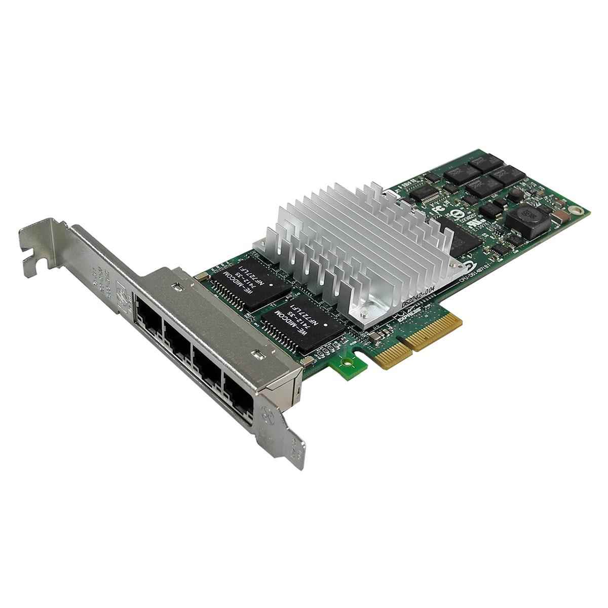 HP Intel PRO/1000 PT Quad Port FP Gigabit Ethernet Adapter NC364T 435506-002 FP HP Intel PRO/1000 PT Quad Port FP Gigabit Ethernet Adapter NC364T 435506-002 FP