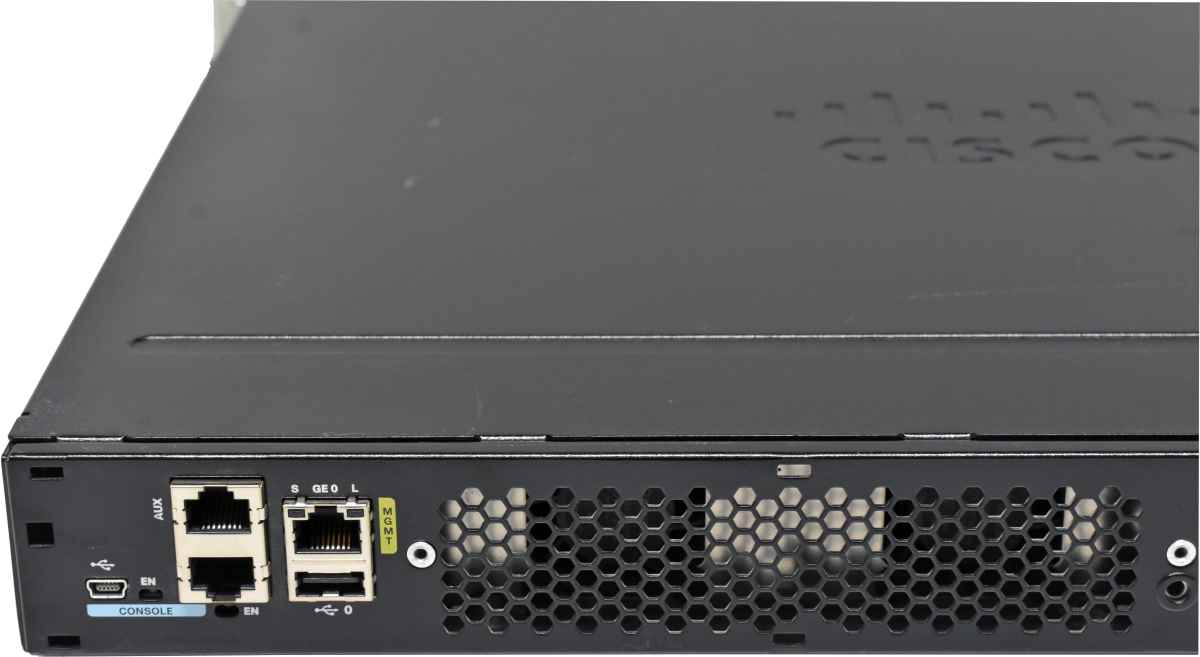 Cisco 4300 Series ISR4331/K9 GE Integrated Services Router +Rack Ears no Front Bezel