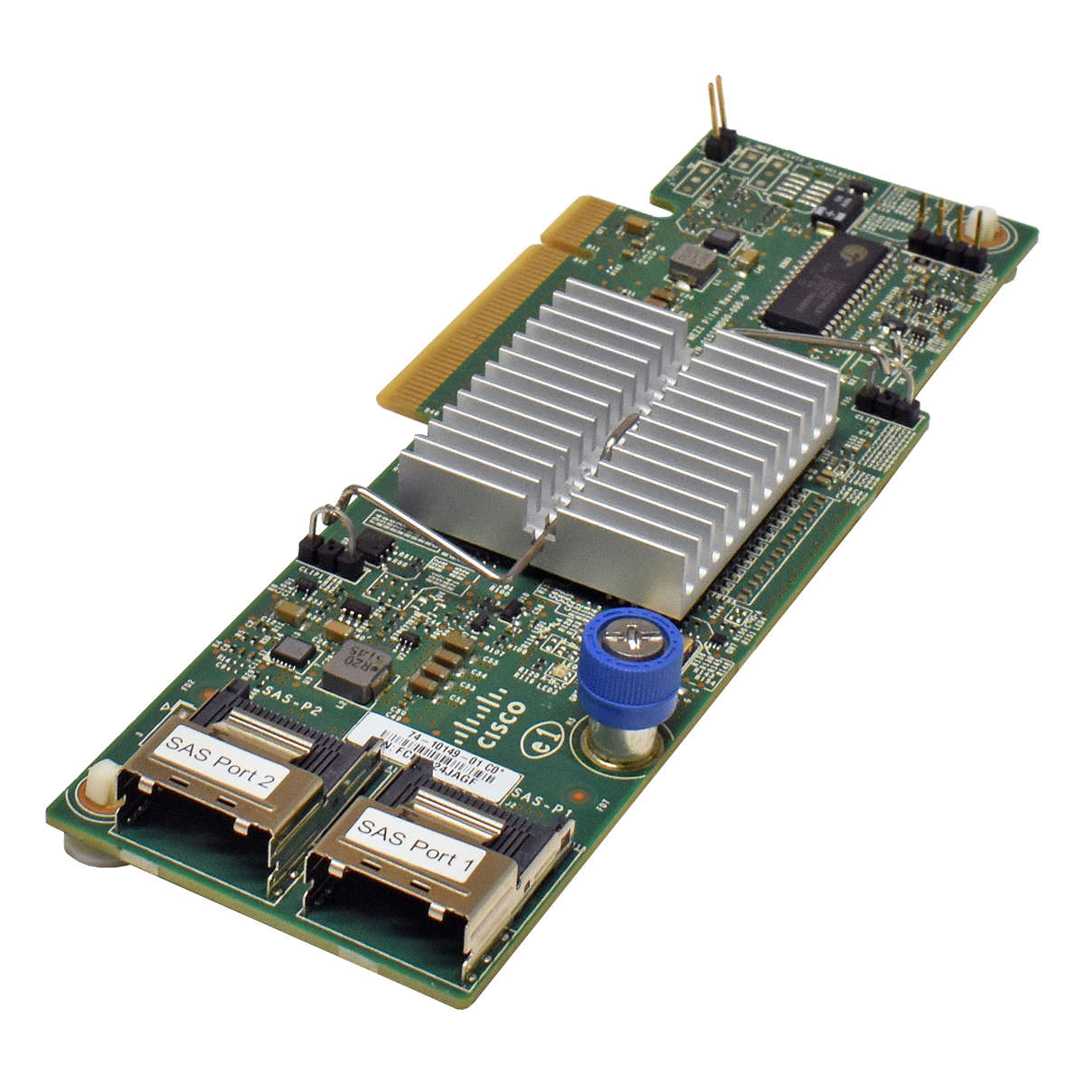 Cisco-PCIe-Mezzanine-Card-74-10149-01-SAS-RAID-Con-002.jpg Cisco PCIe Mezzanine Card 74-10149-01 SAS RAID Controller Karte + 2 Kabel