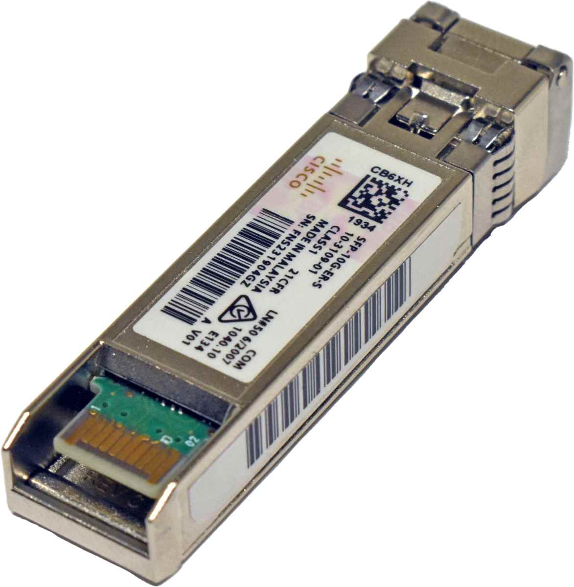 Cisco SFP-10G-ER-S SFP+ 10GB Transceiver 10-3109-01 CMUIAK3CAA Cisco SFP-10G-ER-S SFP+ 10GB Transceiver 10-3109-01 CMUIAK3CAA