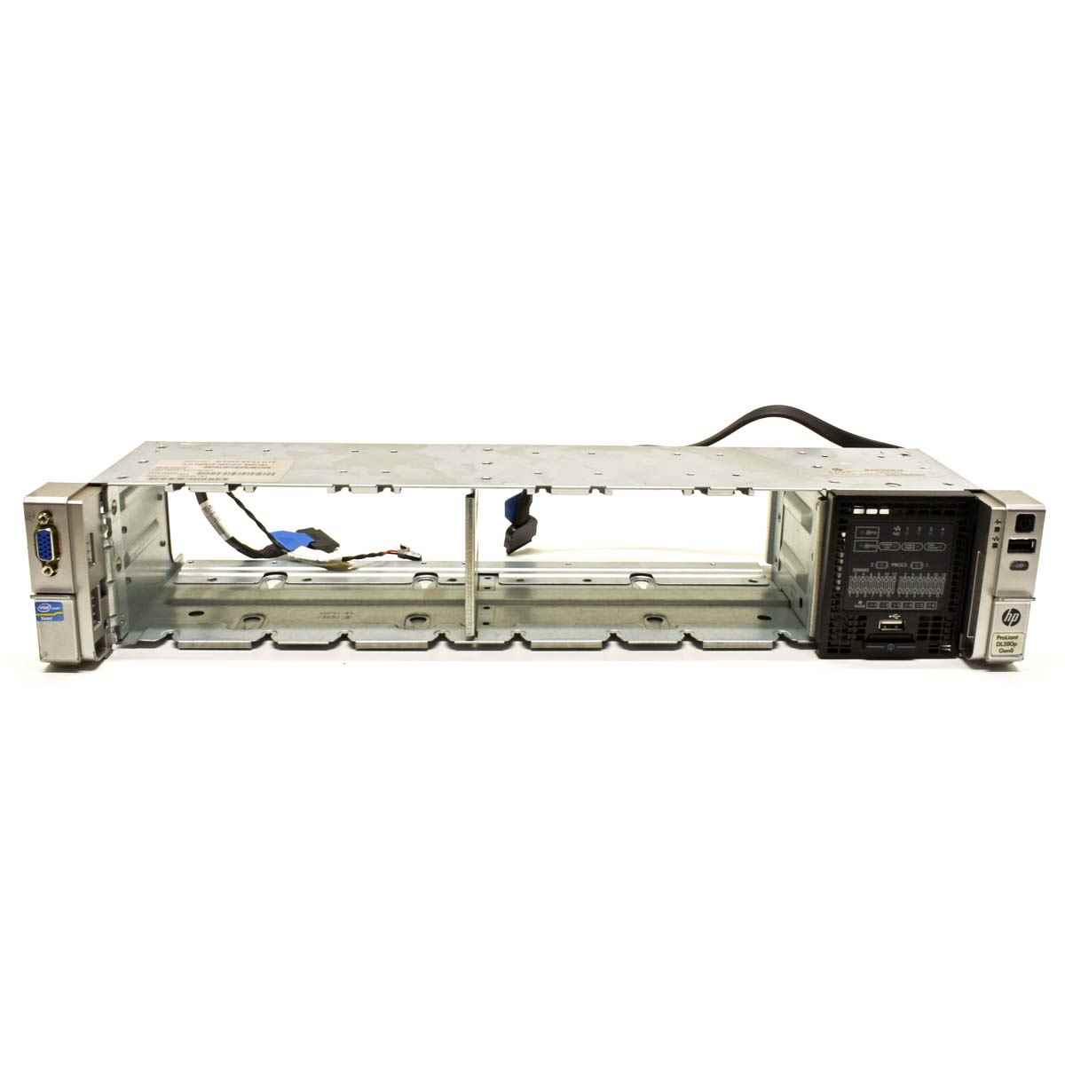HP 675602-001 ProLiant DL380p G8 681650-001 DL388p G8 Front Panel Cage Assembly + 672145-001 Display Board HP 675602-001 ProLiant DL380p G8 681650-001 DL388p G8 Front Panel Cage Assembly + 672145-001 Display Board