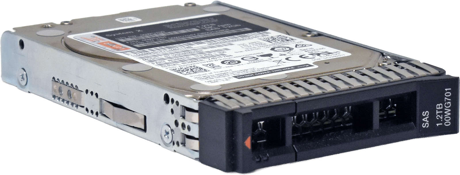 IBM Lenovo 1.2TB 2.5“ 10K 12G SAS HDD 00WG701 +Caddy