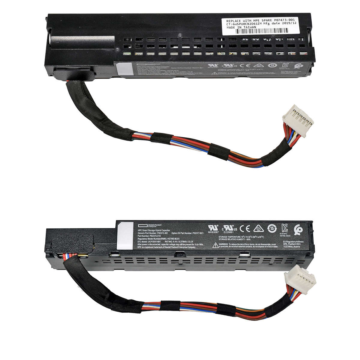 HP-ProLiant-DL-ML-SL-Series-Smart-Storage-Hybrid-C-006.jpg HP ProLiant DL ML SL Series Smart Storage Hybrid Capacitor P07473-001 P02372-001 P02375-210 + Cable
