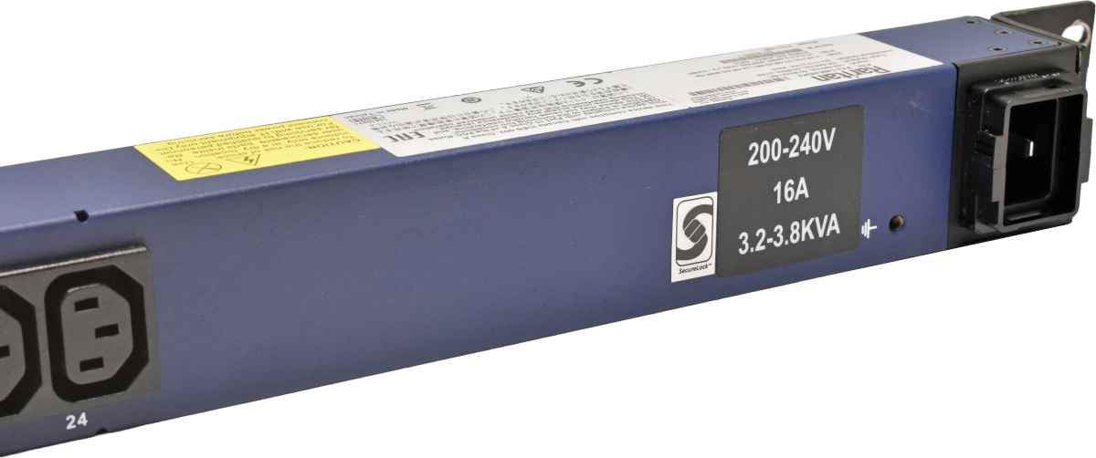 Raritan PX3-1486-M5K2 Power Distribution Unit PDU 3.8kVA 16A 24x C13 +Rack Ears