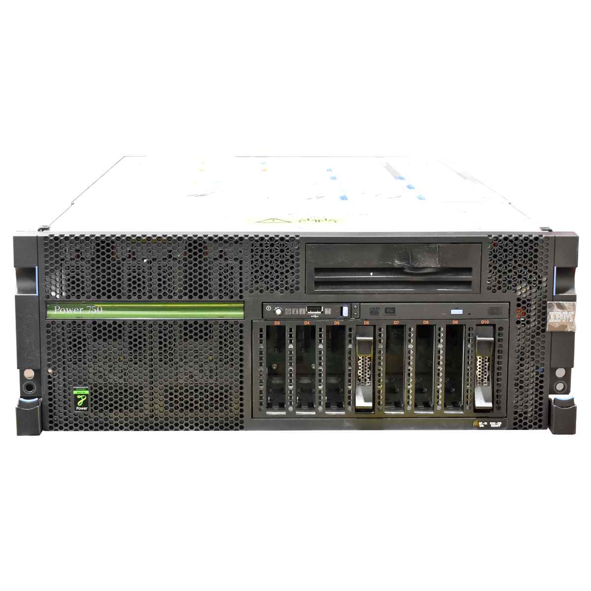 IBM Power 750 Server 2x Power7 CPU 3.00GHz 256 GB PC3 8x SFF 2,5