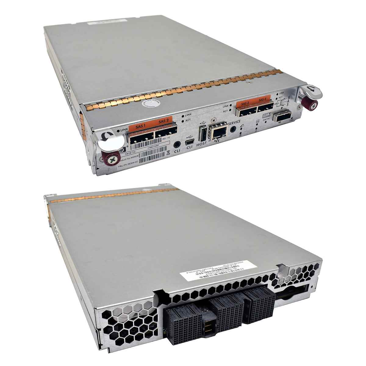 HP StorageWorks AW592A P2000 G3 MSA Controller 582934-002 HP StorageWorks AW592A P2000 G3 MSA Controller 582934-002