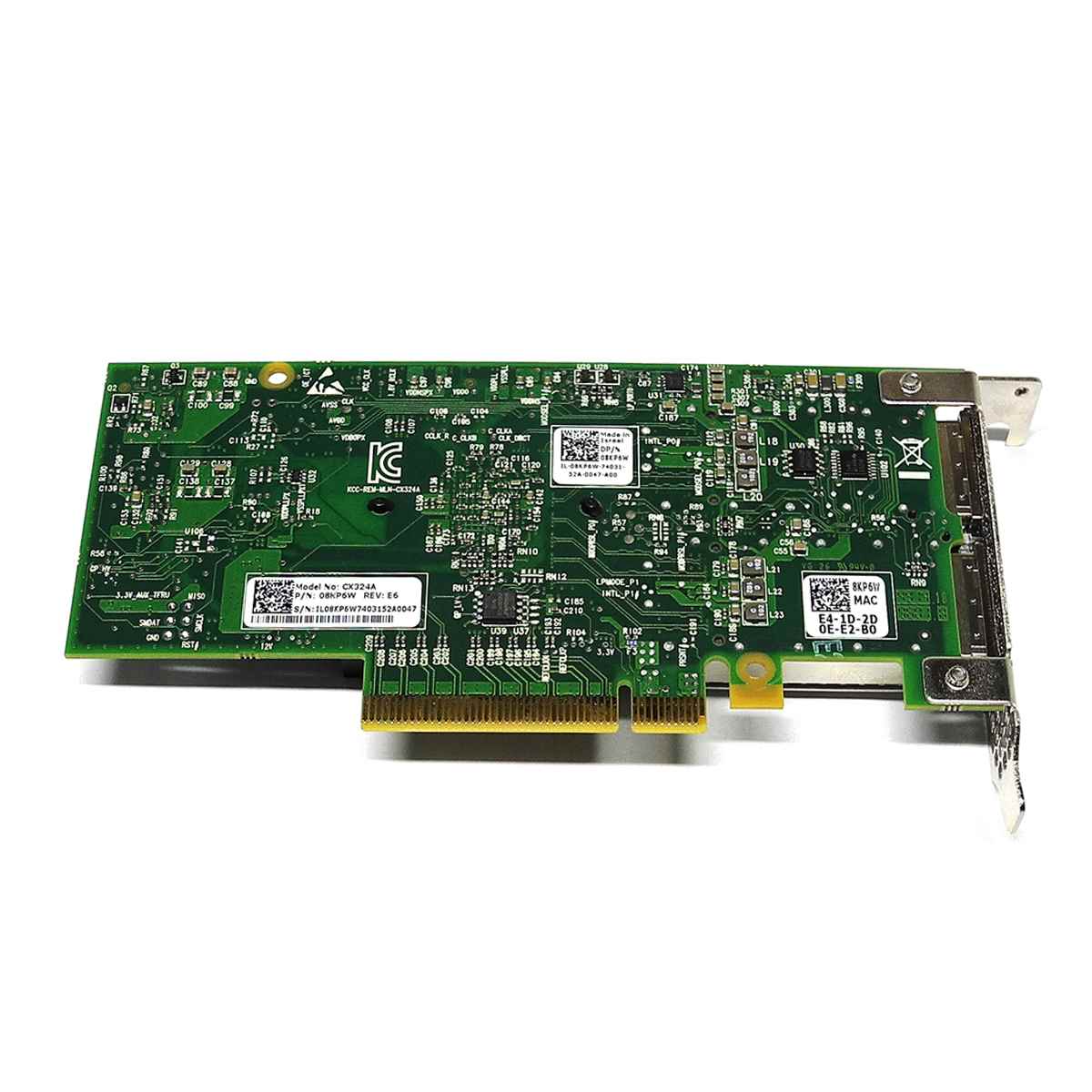 Mellanox CX324A Dell 0R3F0N Dual-Port 40Gb QSFP+ PCIe x8 3.0 Server Adapter LP Mellanox CX324A Dell 0R3F0N Dual-Port 40Gb QSFP+ PCIe x8 3.0 Server Adapter LP